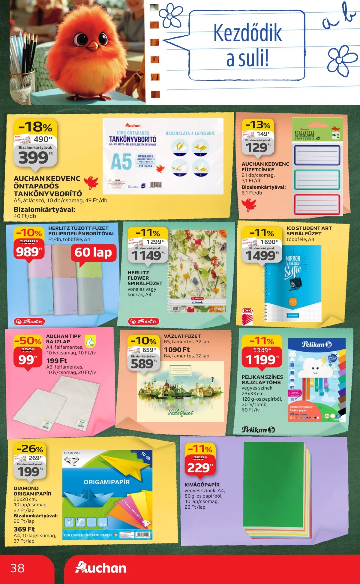 Auchan akciós újság Hipermarket 08.28–09.03 – 38. oldal