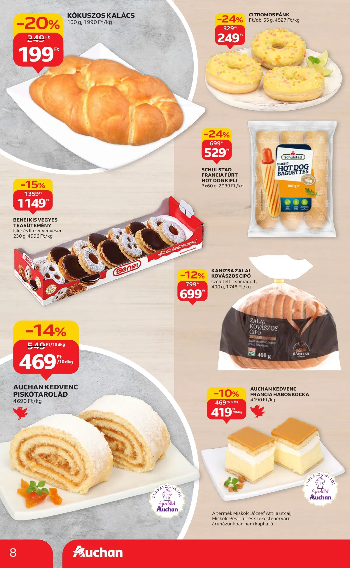 Auchan akciós újság Hipermarket 08.28–09.03 – 8. oldal