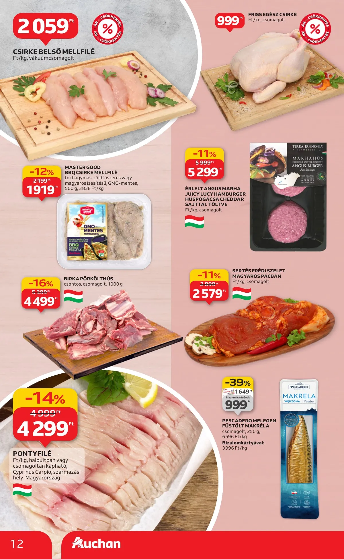 Auchan akciós újság Hipermarket 09.04–09.10 – 12. oldal