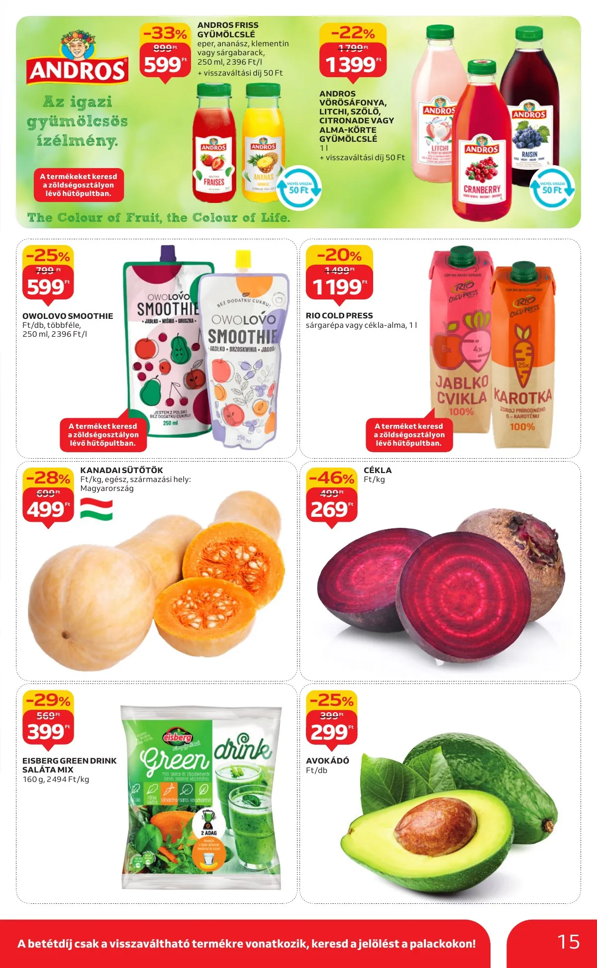 Auchan akciós újság Hipermarket 09.04–09.10 – 15. oldal