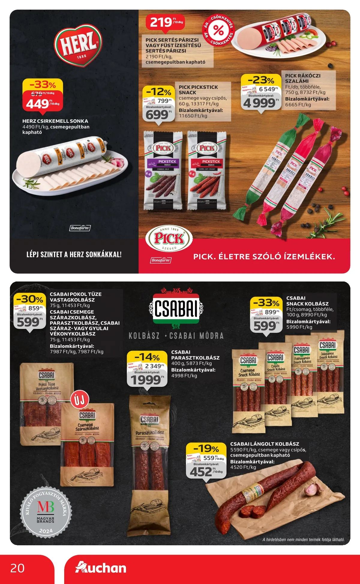 Auchan akciós újság Hipermarket 09.04–09.10 – 20. oldal