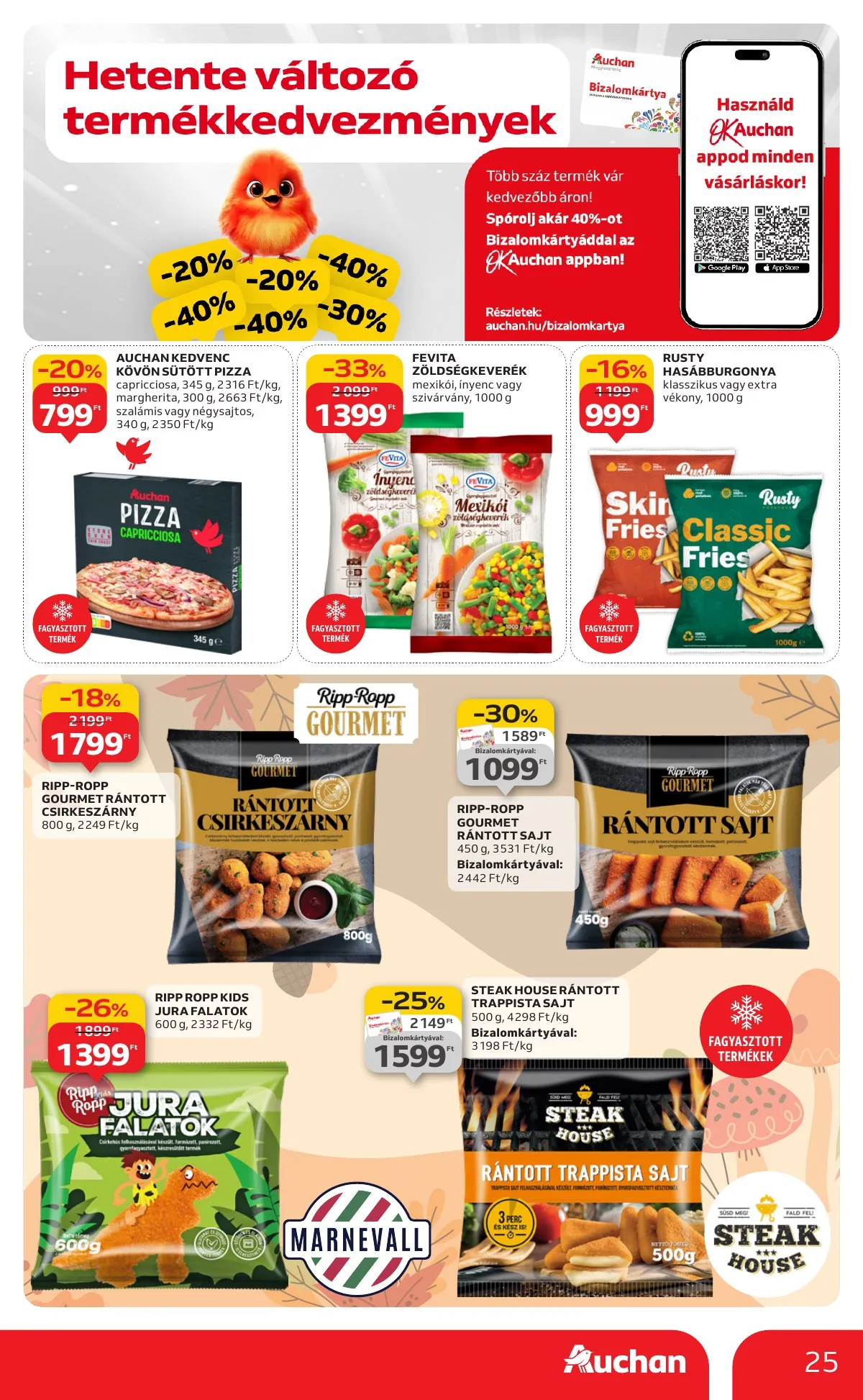 Auchan akciós újság Hipermarket 09.04–09.10 – 25. oldal