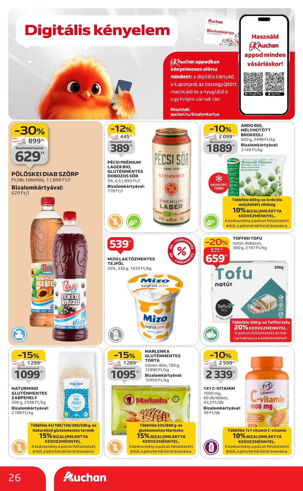 Auchan akciós újság Hipermarket 09.04–09.10 – 26. oldal