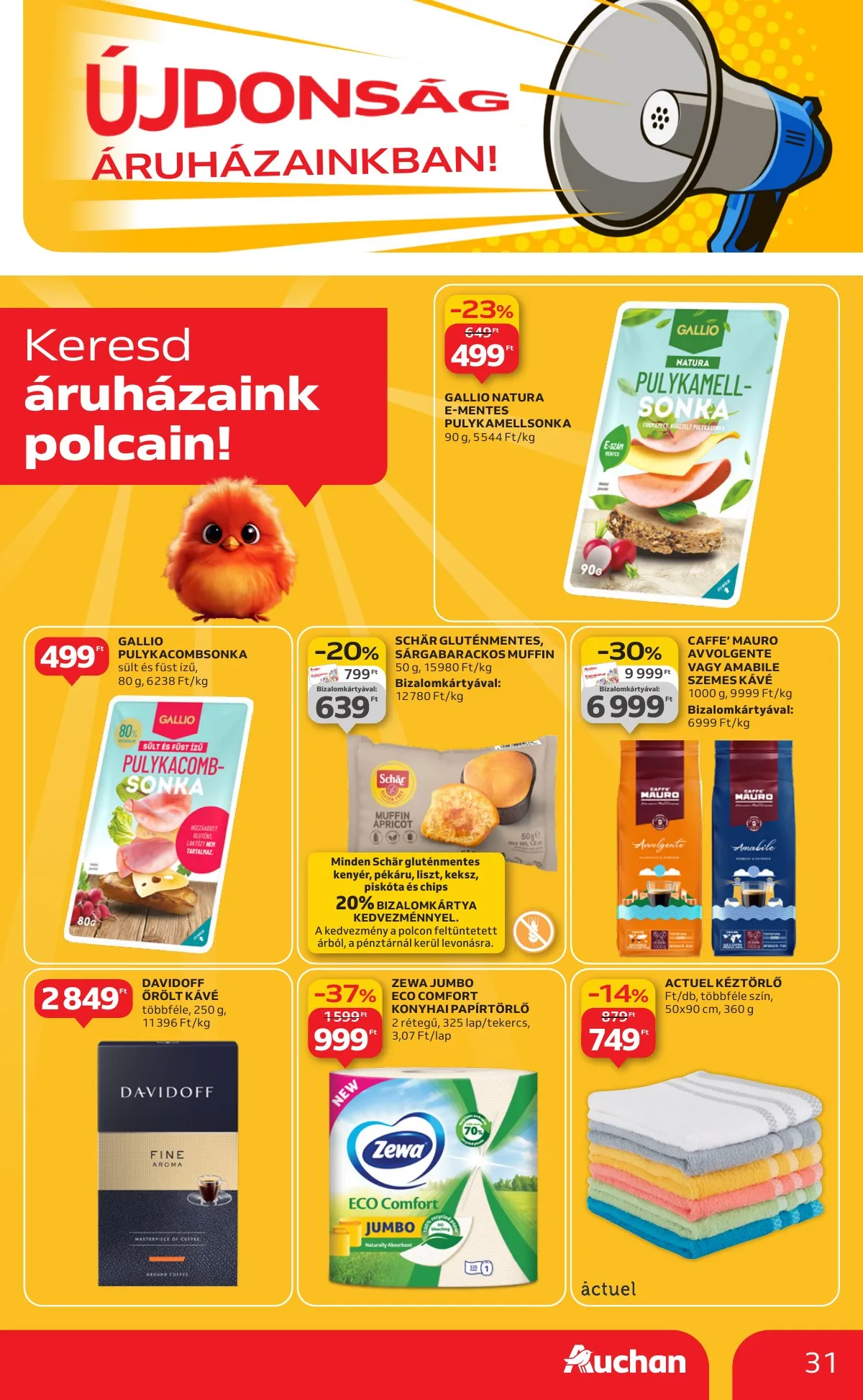 Auchan akciós újság Hipermarket 09.04–09.10 – 31. oldal