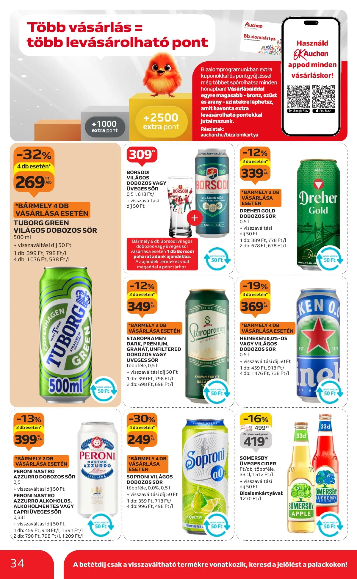 Auchan akciós újság Hipermarket 09.04–09.10 – 34. oldal