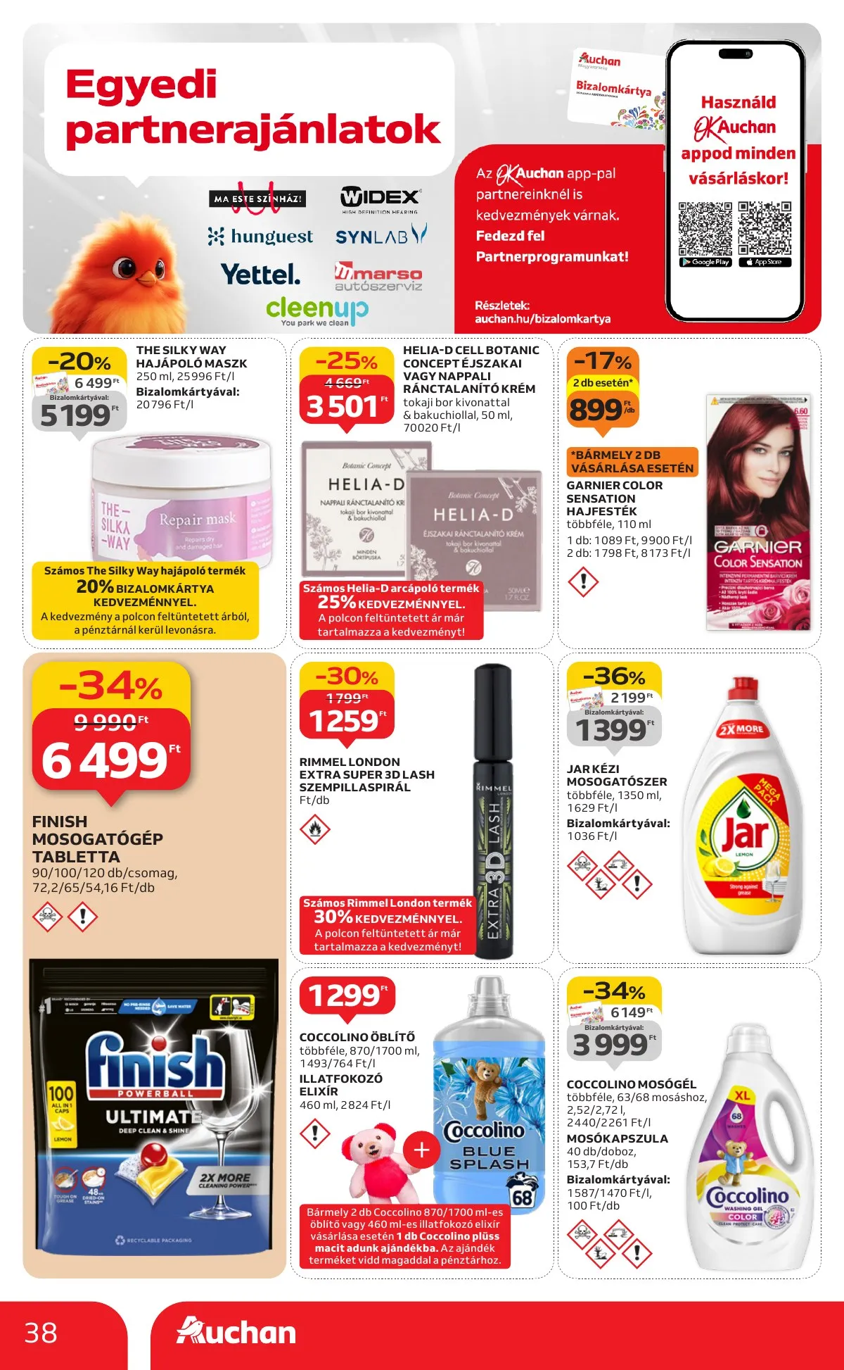 Auchan akciós újság Hipermarket 09.04–09.10 – 38. oldal