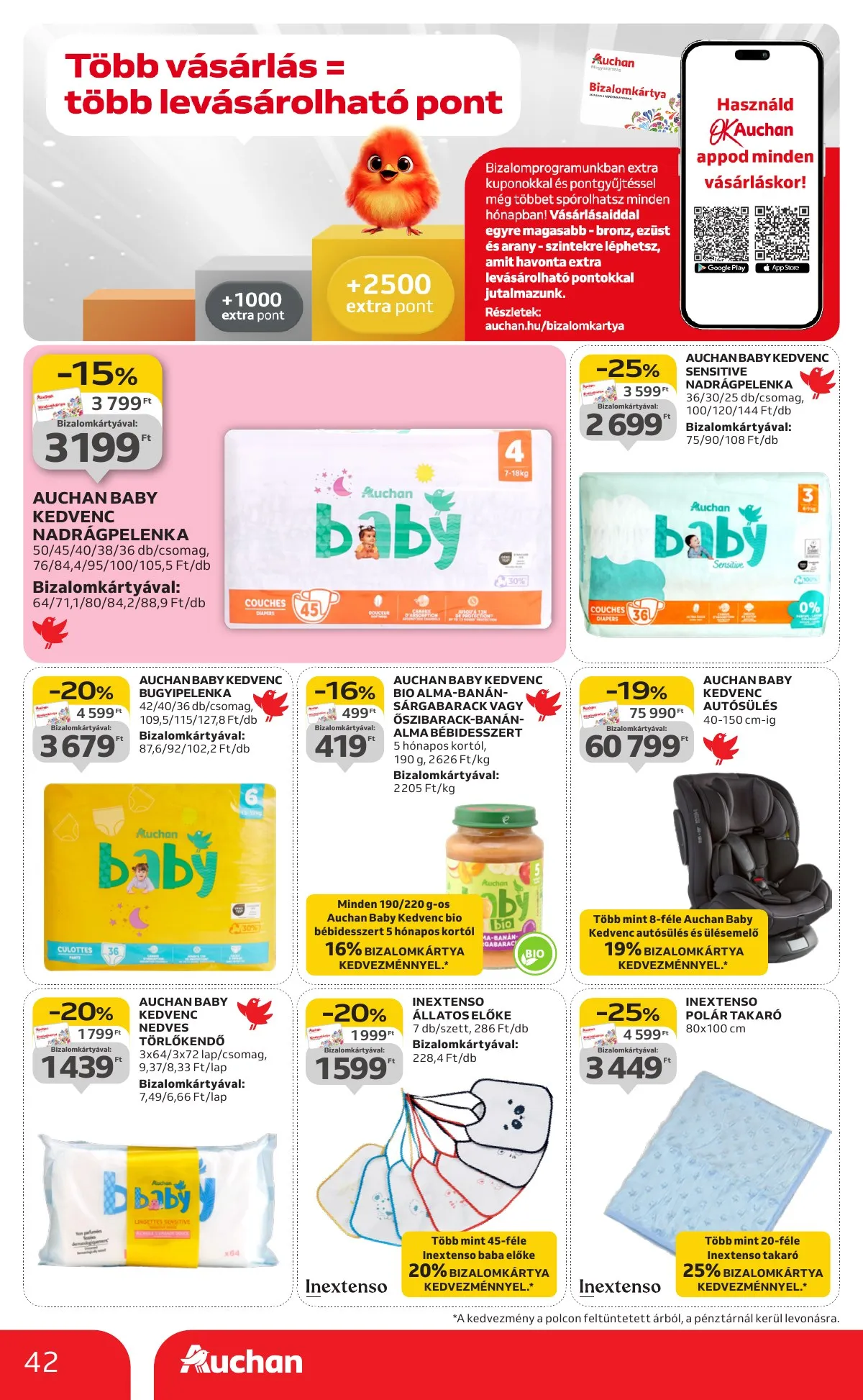 Auchan akciós újság Hipermarket 09.04–09.10 – 42. oldal