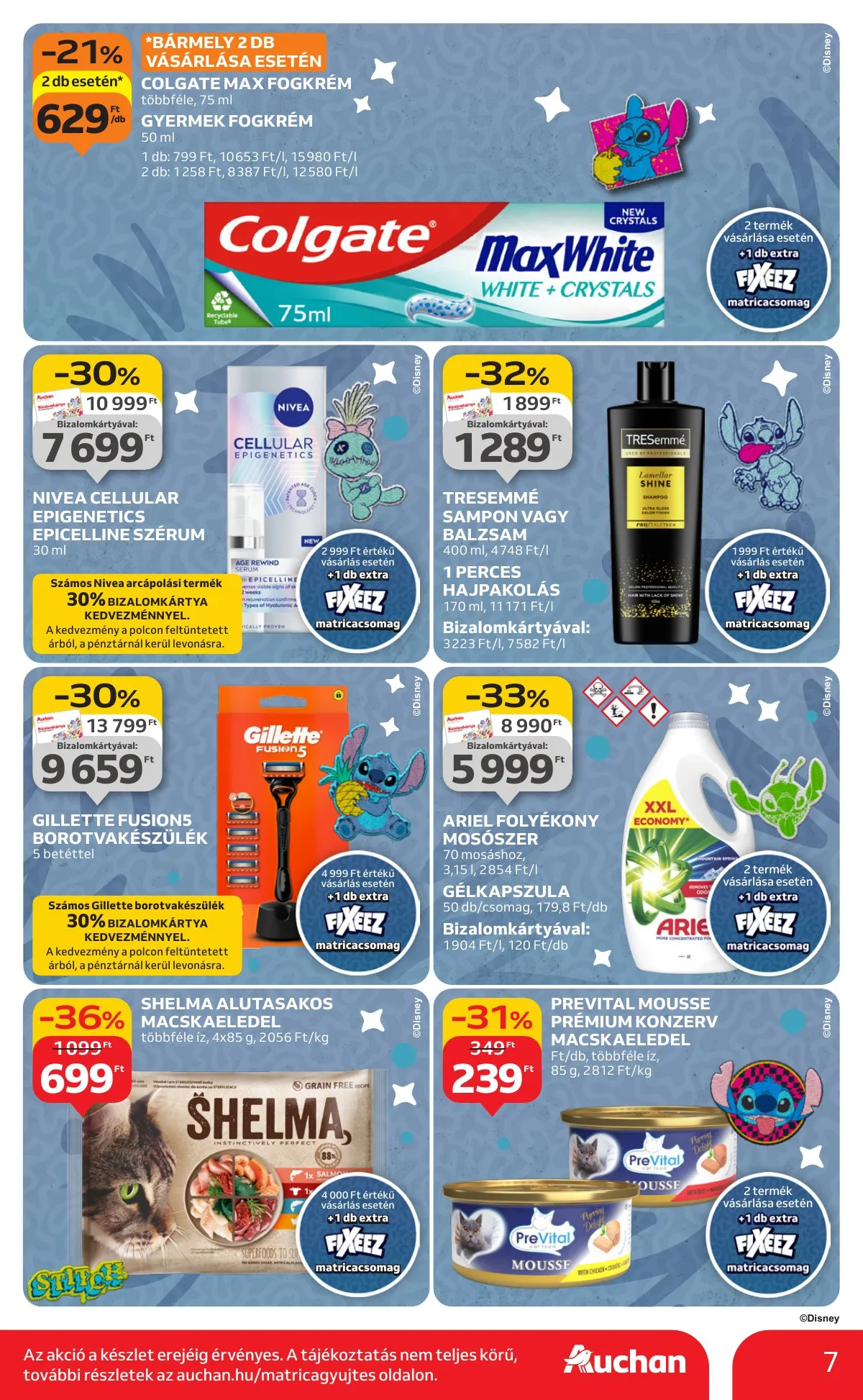 Auchan akciós újság Hipermarket 09.04–09.10 – 7. oldal