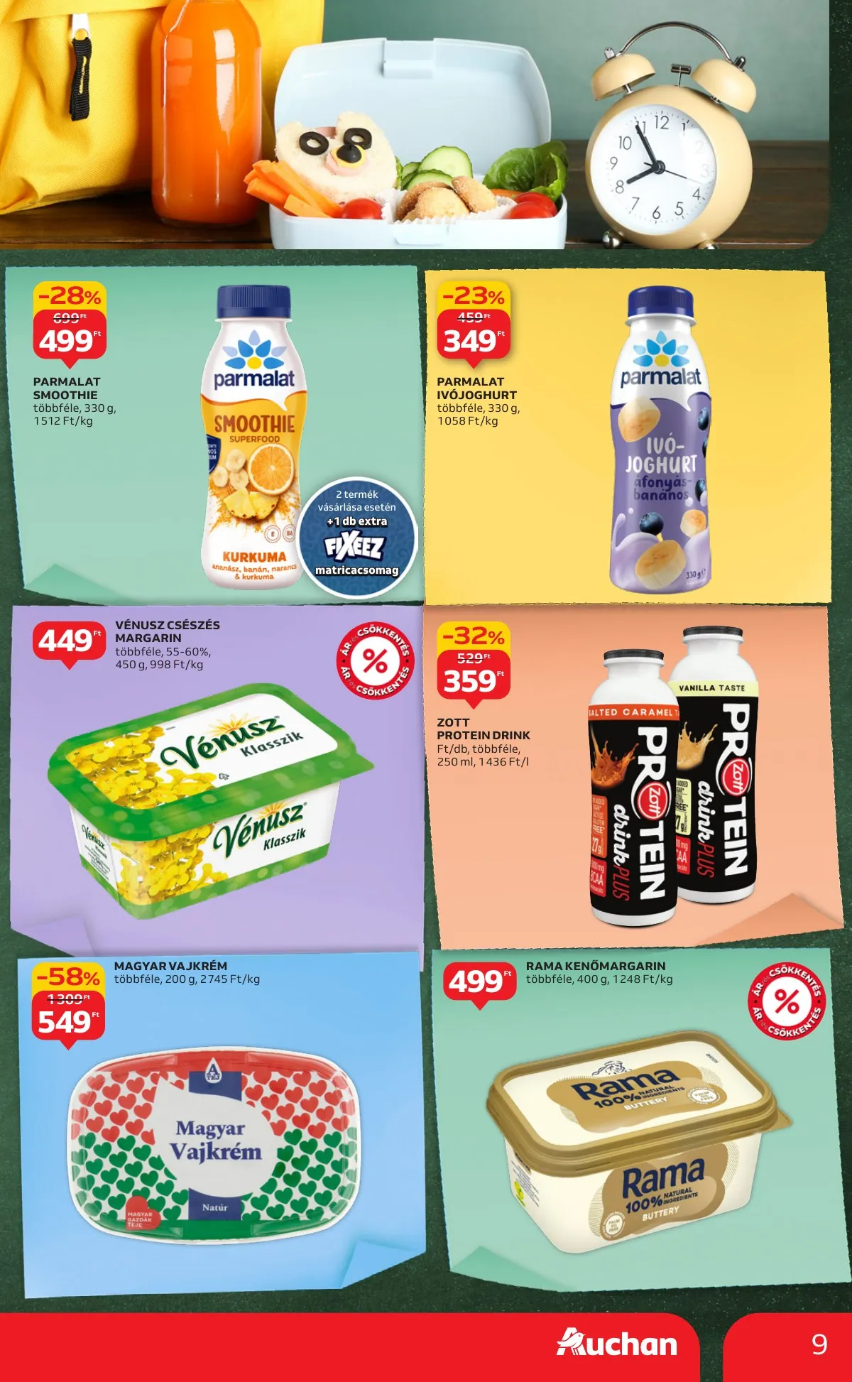 Auchan akciós újság Hipermarket 09.04–09.10 – 9. oldal