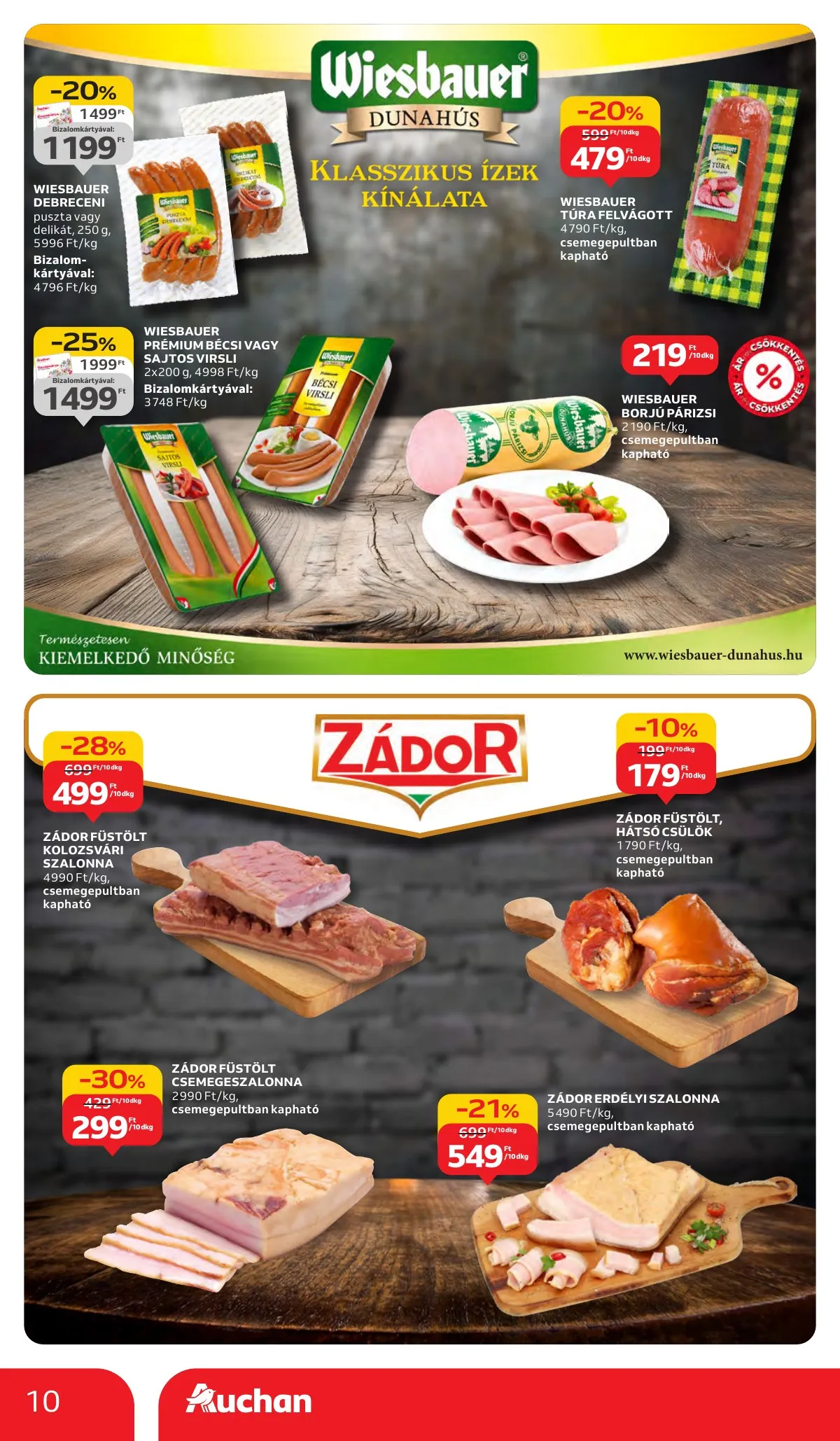 Auchan akciós újság Hipermarket 09.11–09.17 – 10. oldal