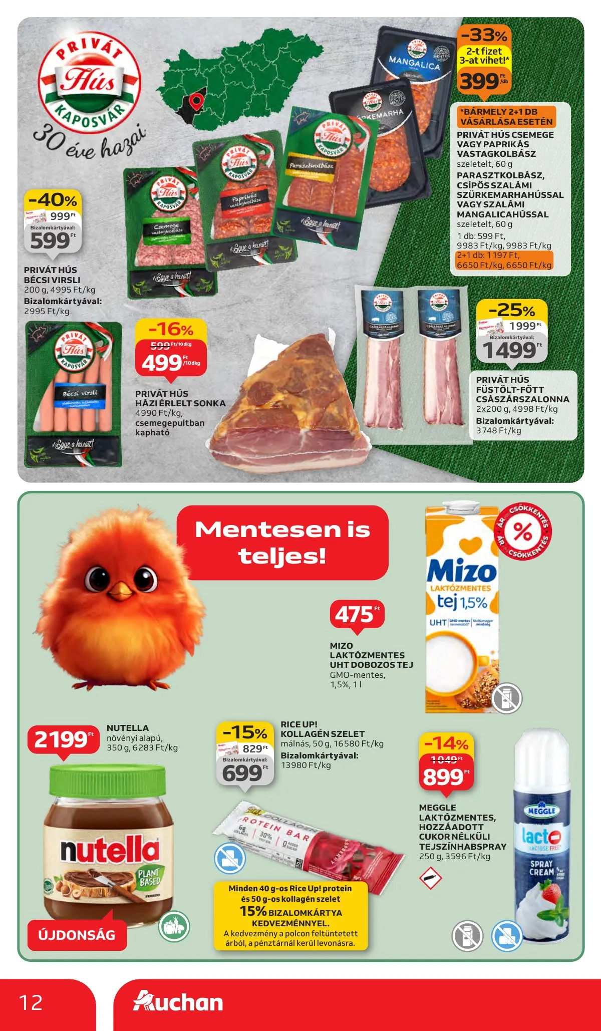 Auchan akciós újság Hipermarket 09.11–09.17 – 12. oldal