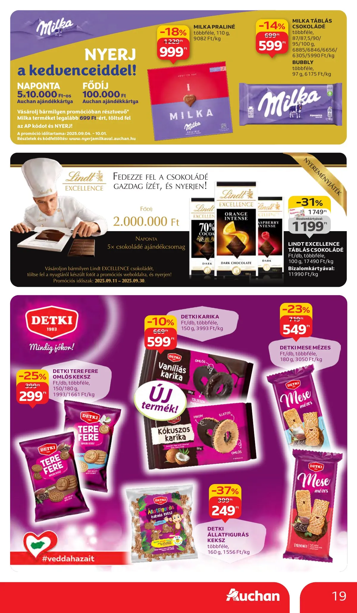 Auchan akciós újság Hipermarket 09.11–09.17 – 19. oldal
