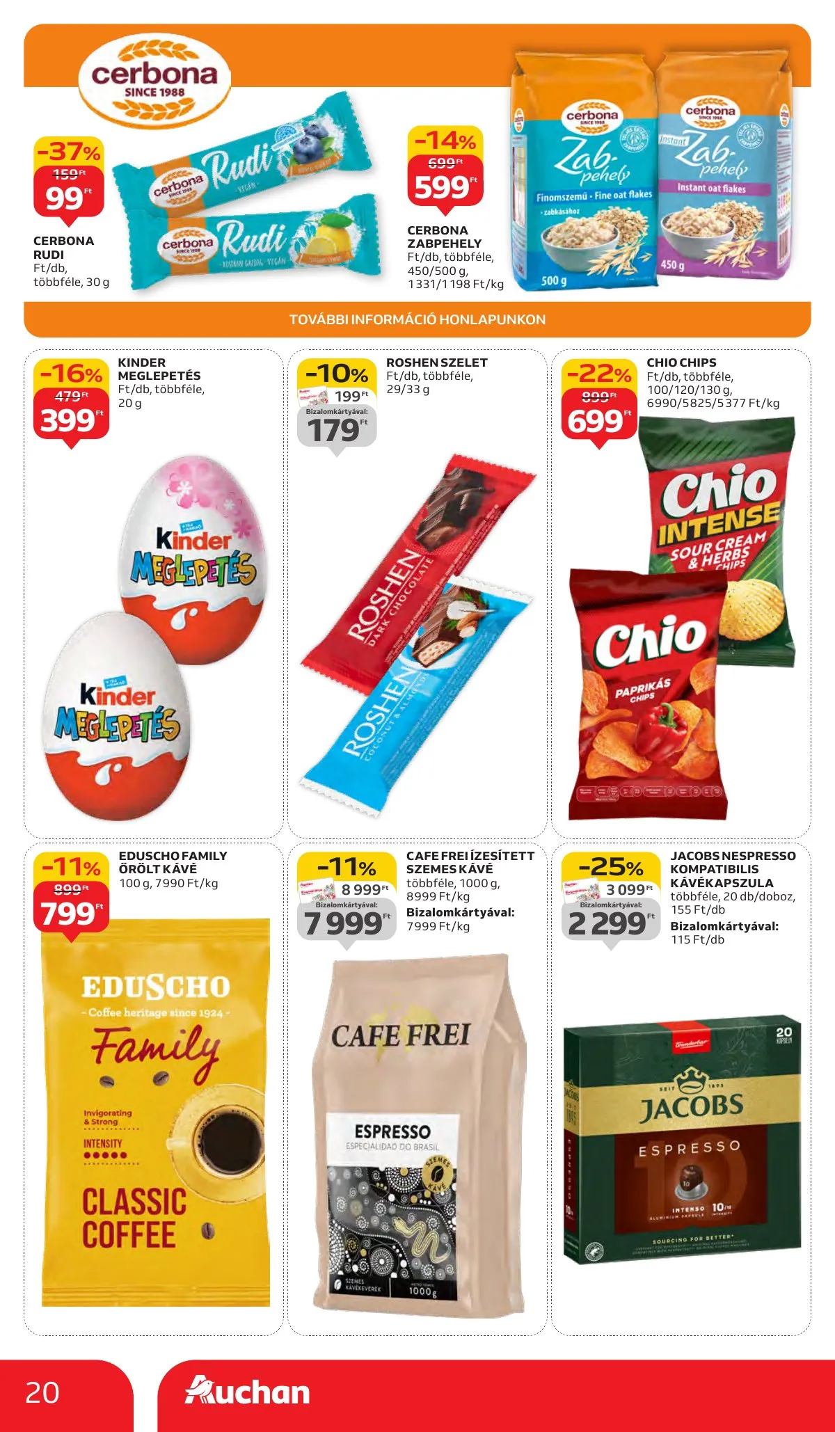 Auchan akciós újság Hipermarket 09.11–09.17 – 20. oldal
