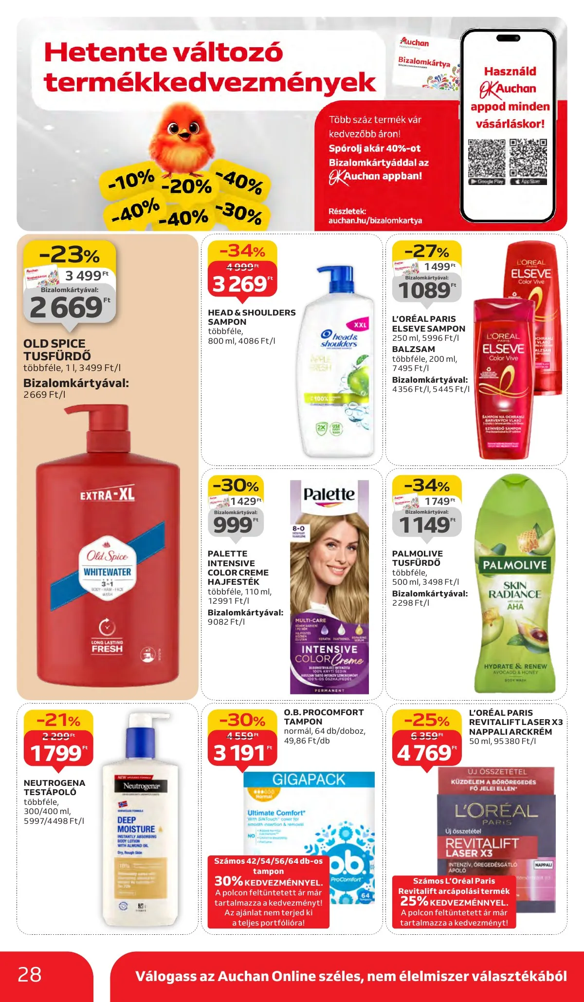 Auchan akciós újság Hipermarket 09.11–09.17 – 28. oldal