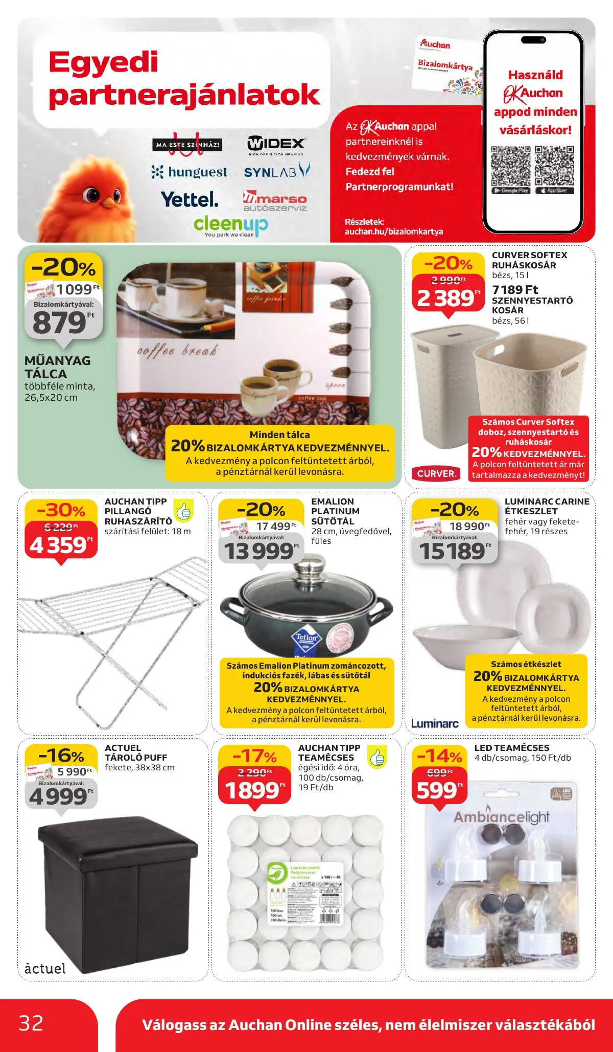 Auchan akciós újság Hipermarket 09.11–09.17 – 32. oldal