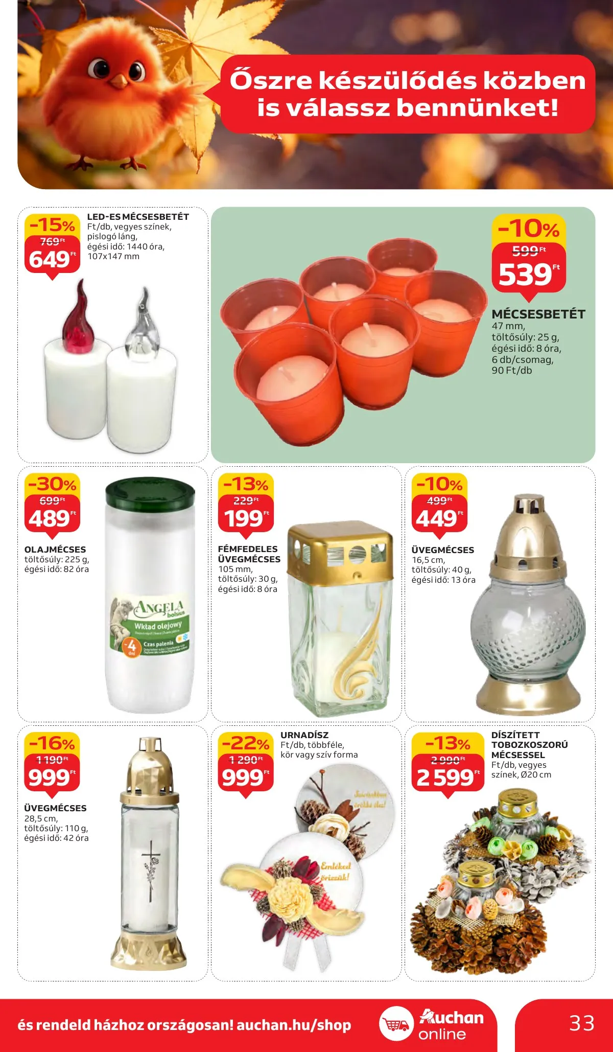 Auchan akciós újság Hipermarket 09.11–09.17 – 33. oldal