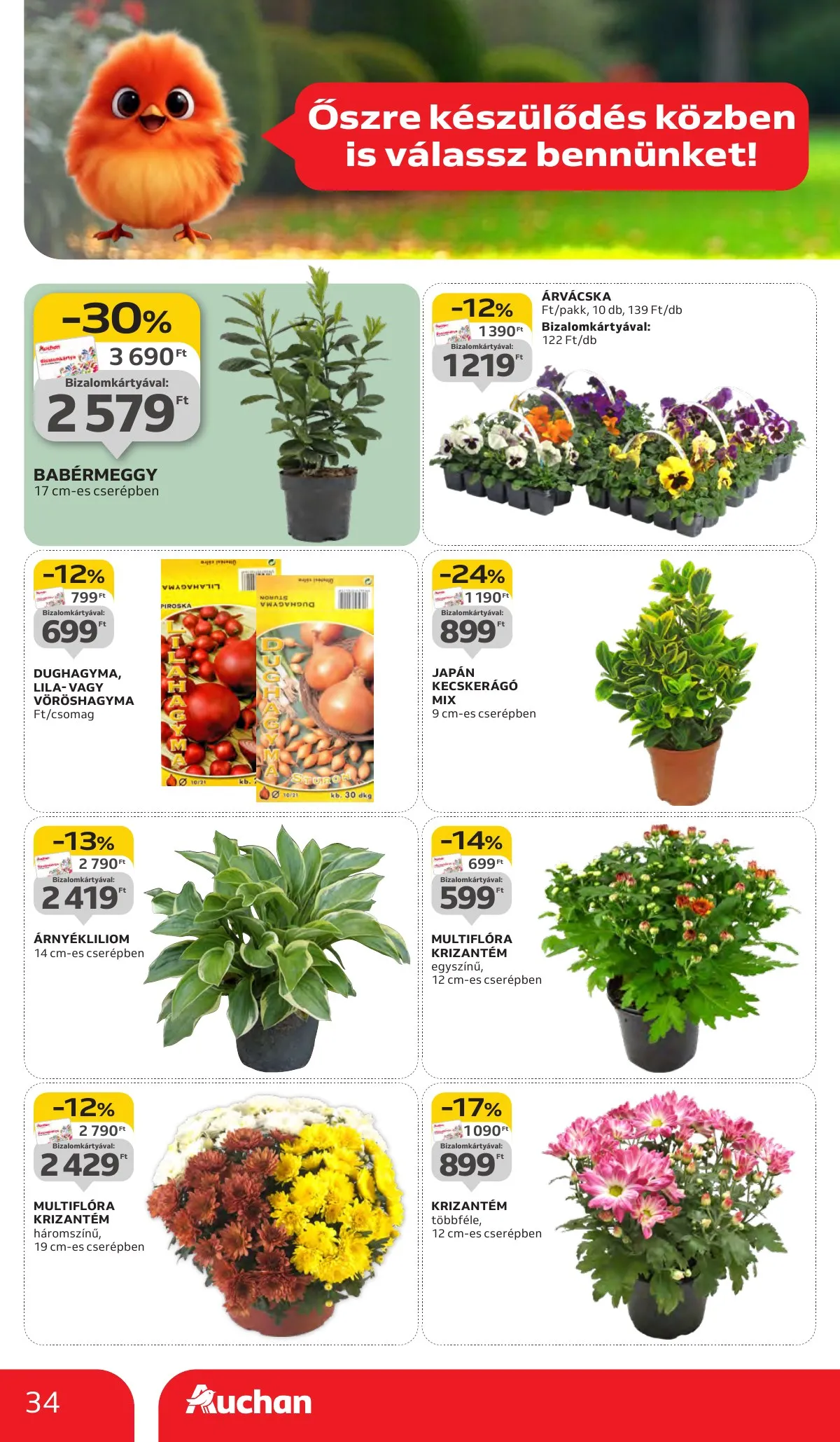 Auchan akciós újság Hipermarket 09.11–09.17 – 34. oldal