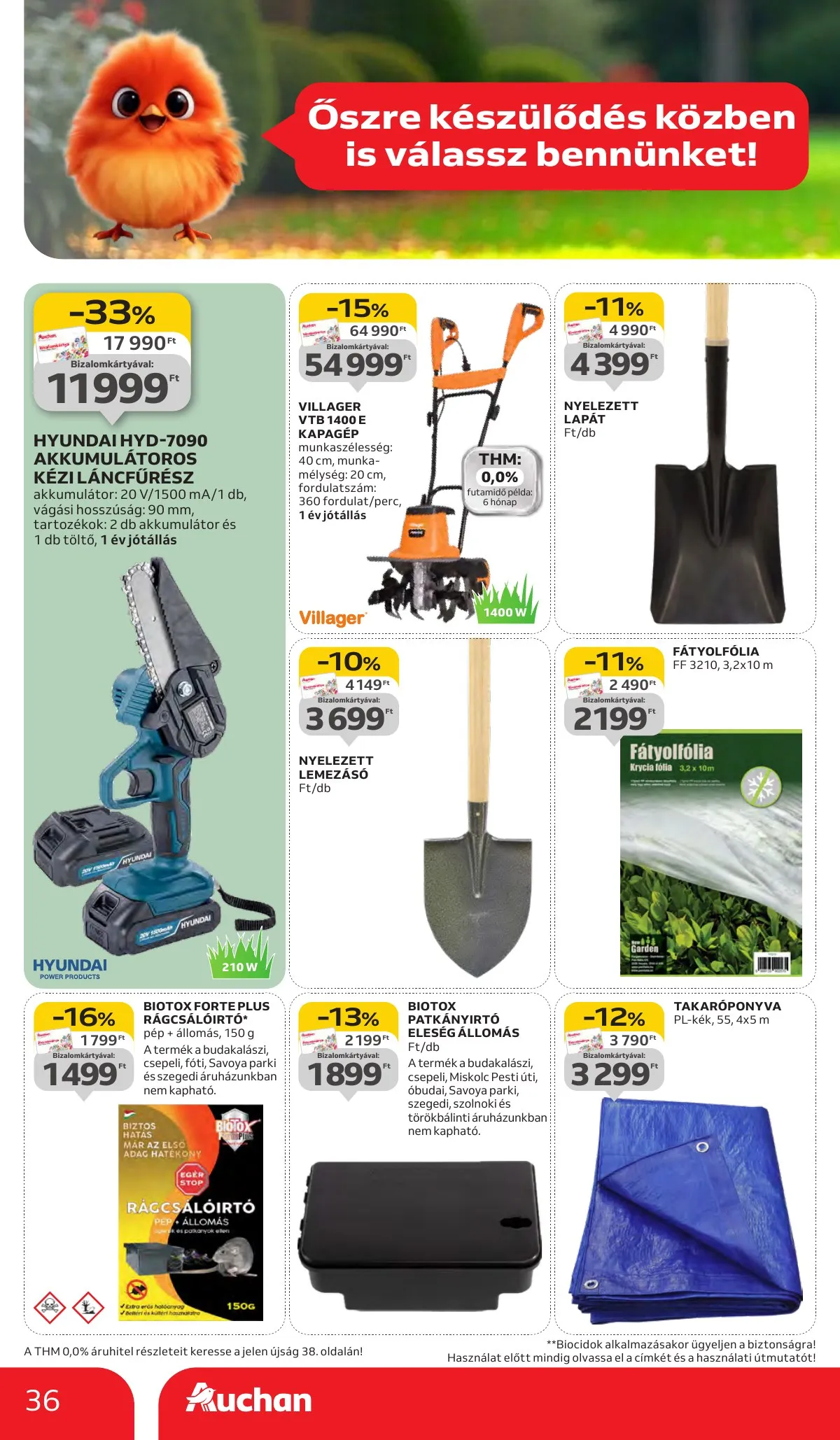 Auchan akciós újság Hipermarket 09.11–09.17 – 36. oldal