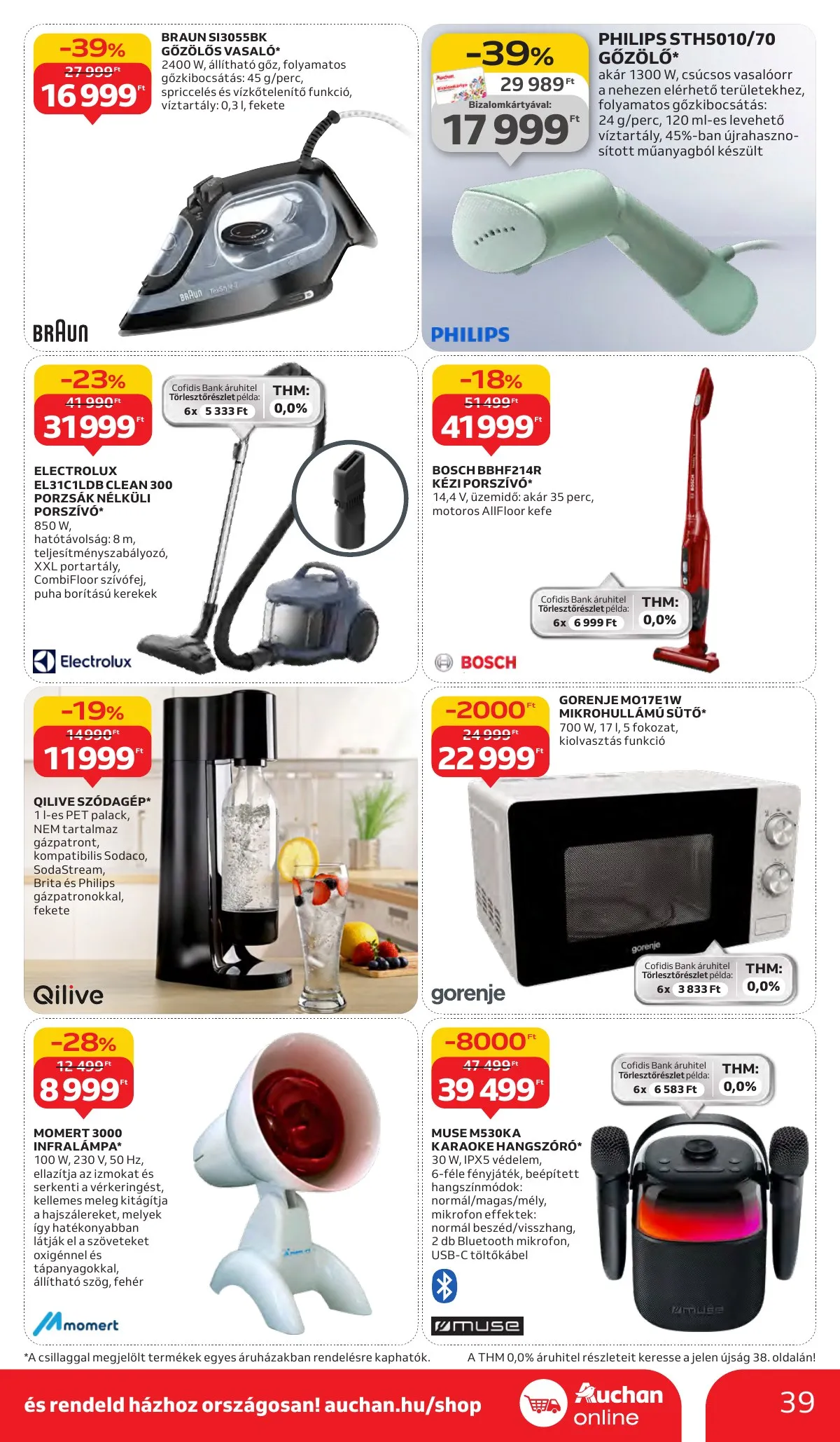 Auchan akciós újság Hipermarket 09.11–09.17 – 39. oldal