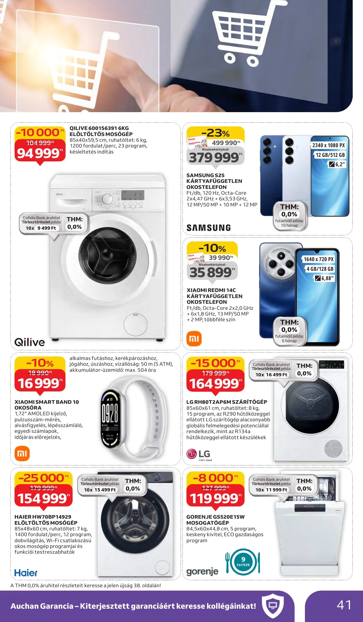 Auchan akciós újság Hipermarket 09.11–09.17 – 41. oldal