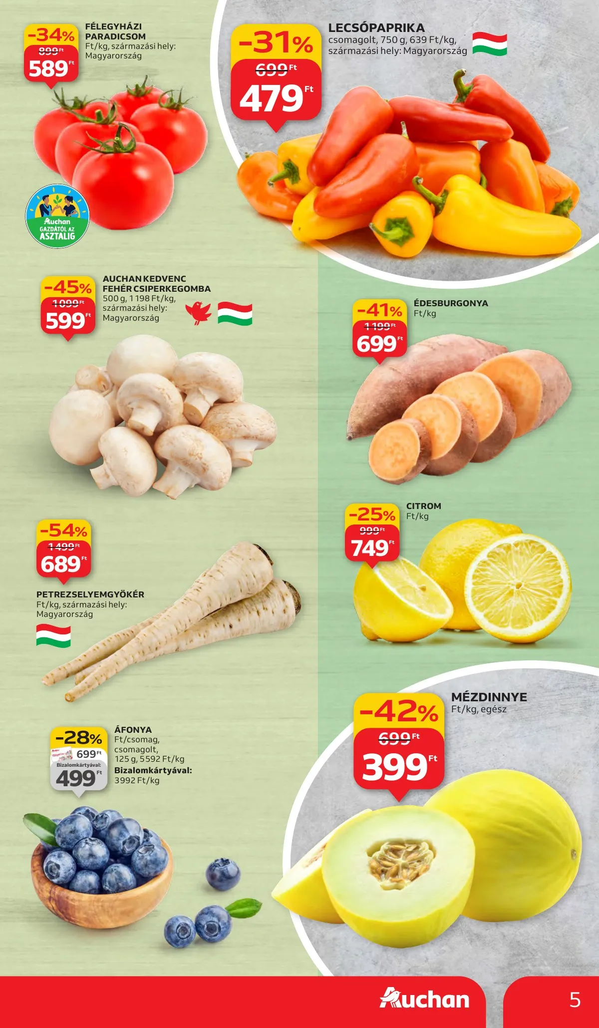 Auchan akciós újság Hipermarket 09.11–09.17 – 5. oldal