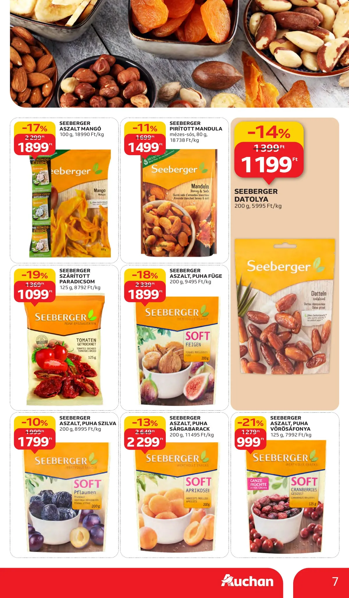 Auchan akciós újság Hipermarket 09.11–09.17 – 7. oldal