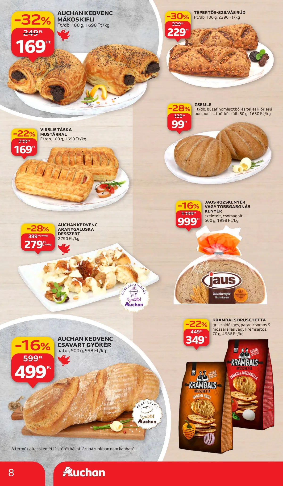 Auchan akciós újság Hipermarket 09.11–09.17 – 8. oldal