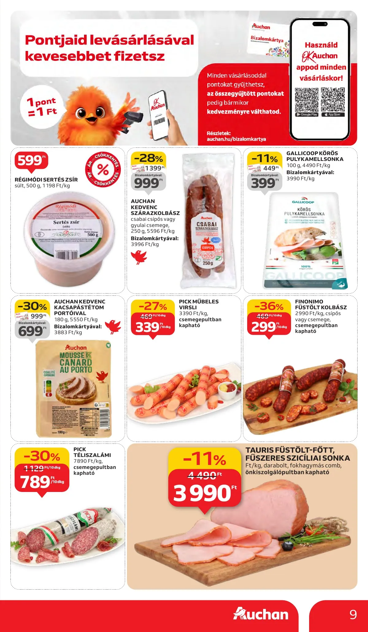 Auchan akciós újság Hipermarket 09.11–09.17 – 9. oldal