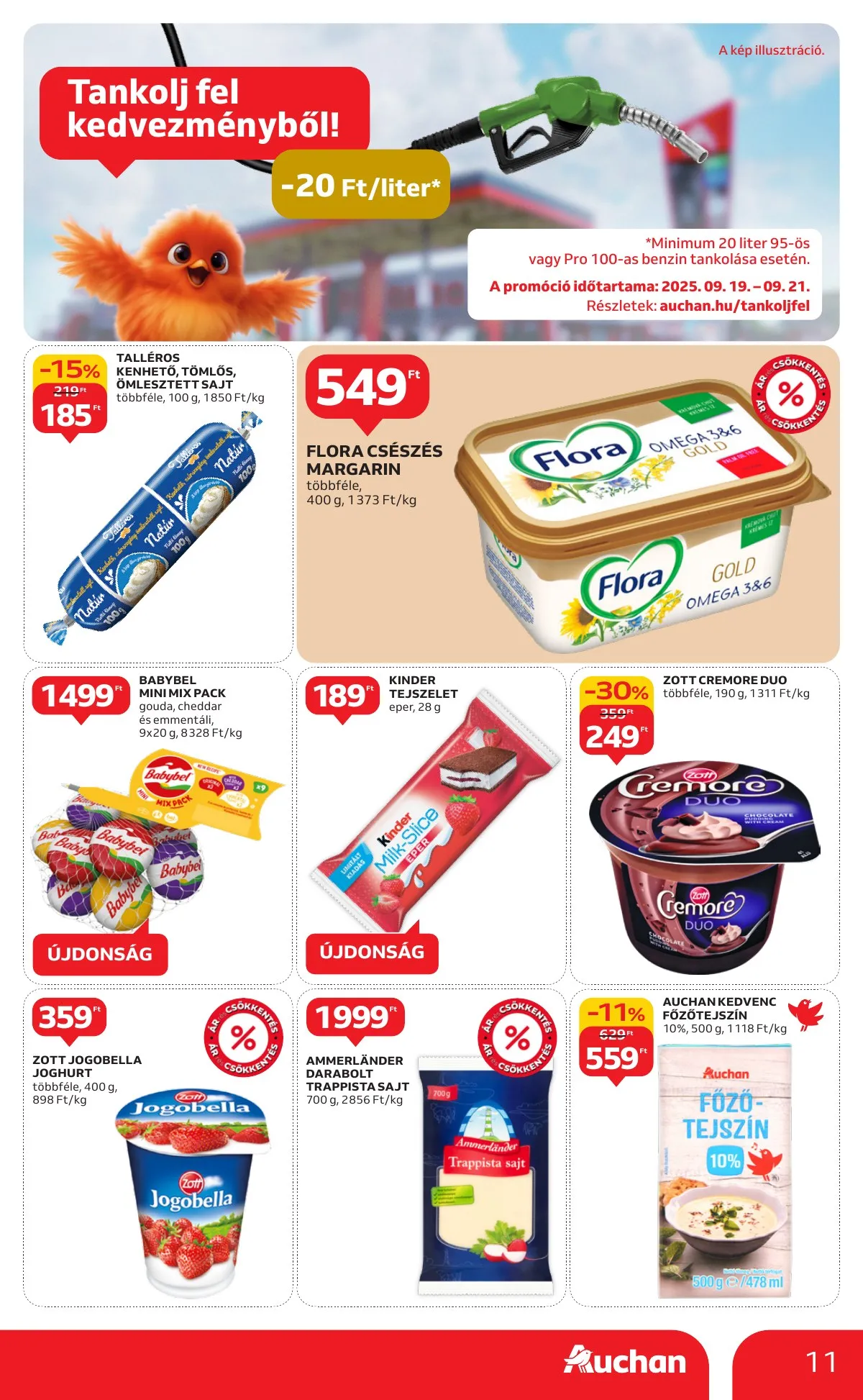 Auchan akciós újság Hipermarket 09.18–09.24 – 11. oldal