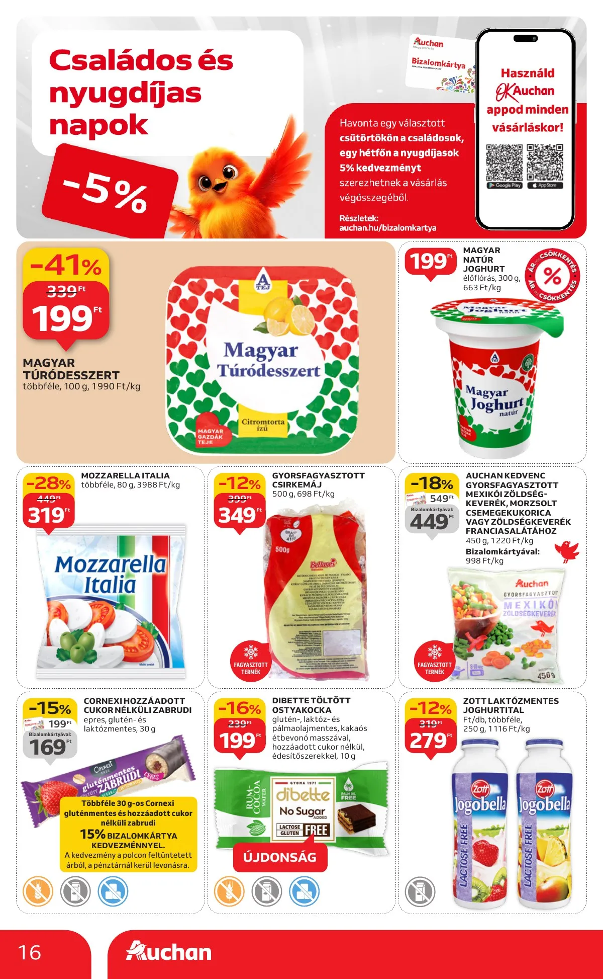 Auchan akciós újság Hipermarket 09.18–09.24 – 16. oldal