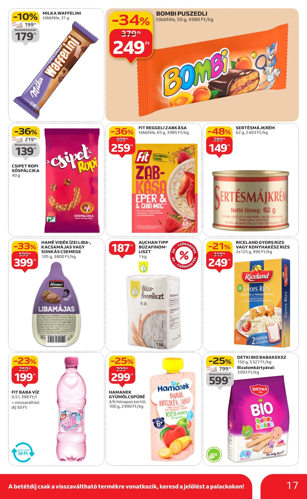Auchan akciós újság Hipermarket 09.18–09.24 – 17. oldal
