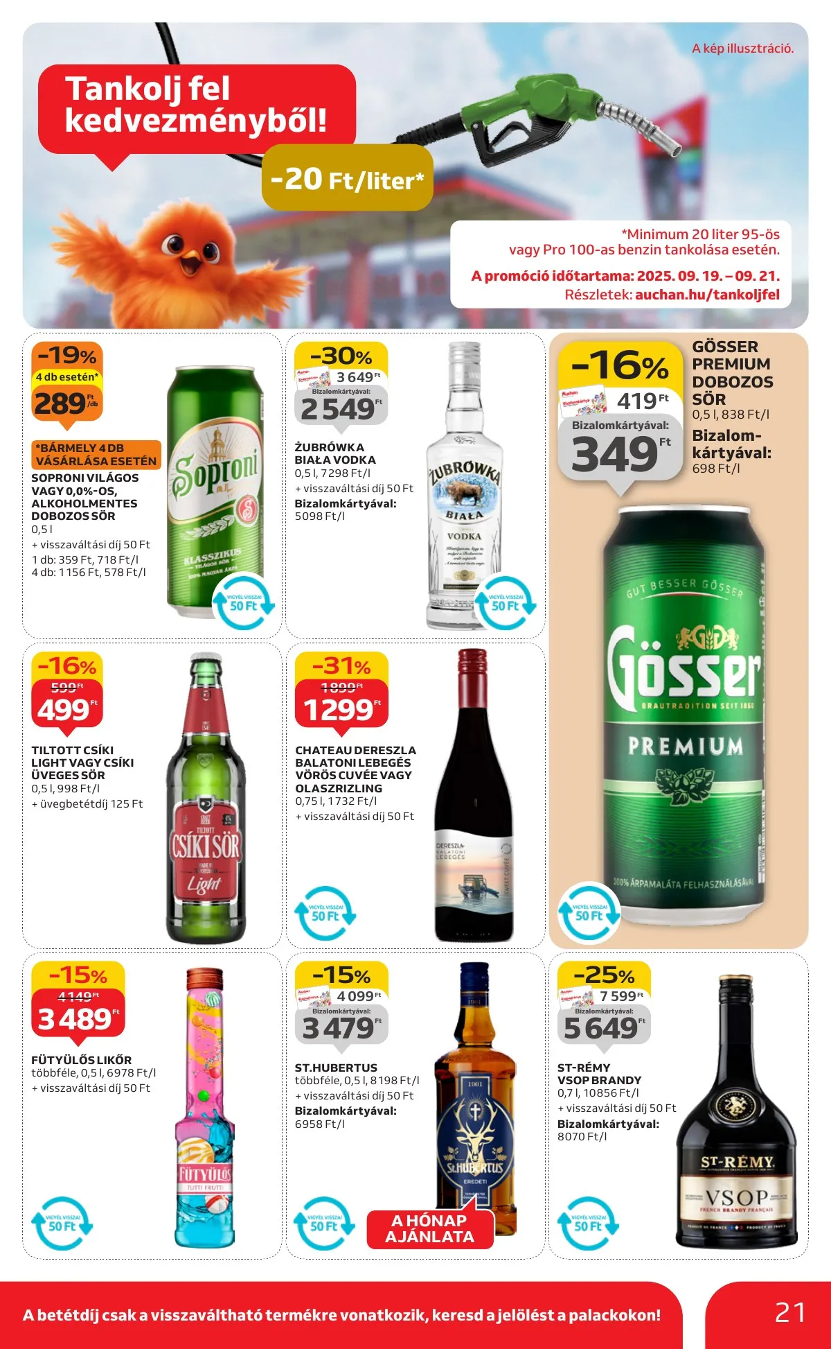 Auchan akciós újság Hipermarket 09.18–09.24 – 21. oldal