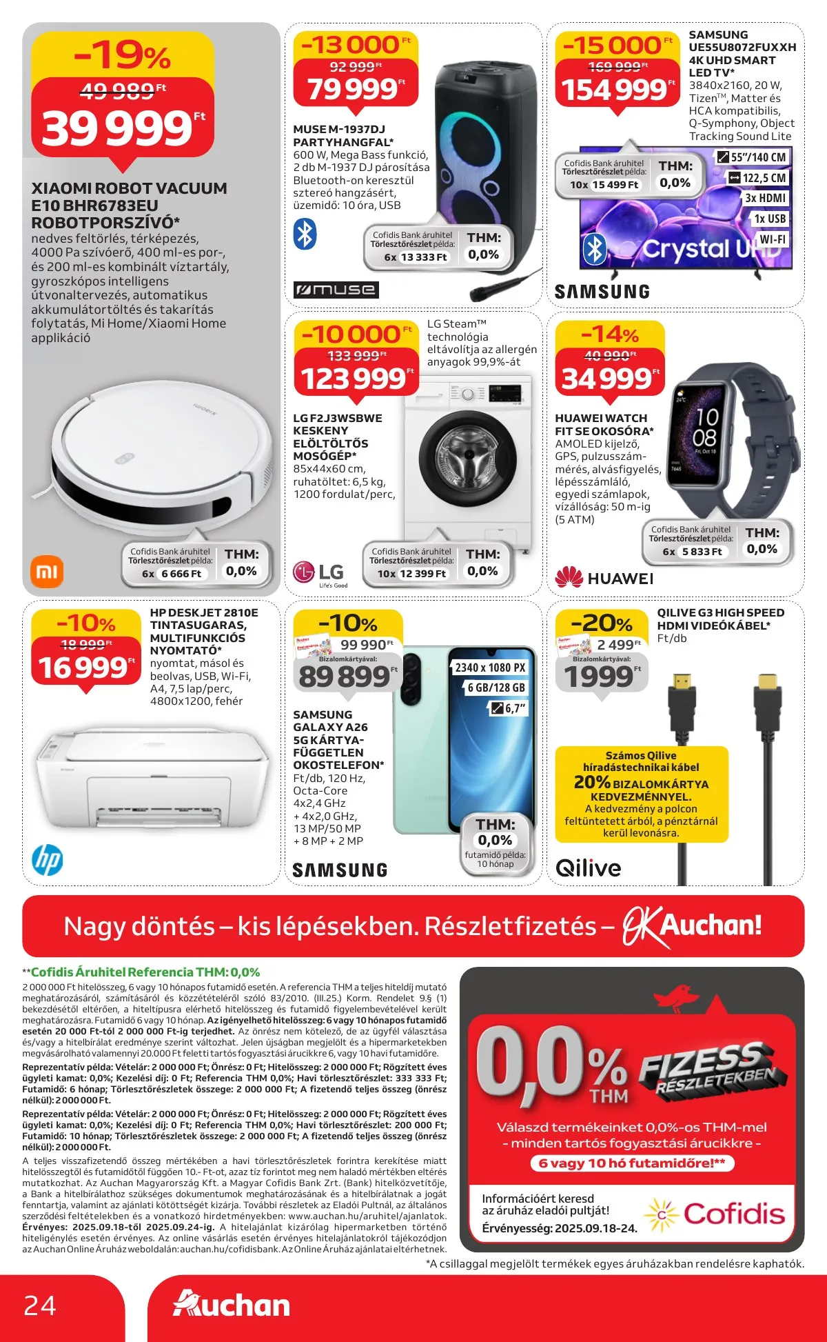 Auchan akciós újság Hipermarket 09.18–09.24 – 24. oldal