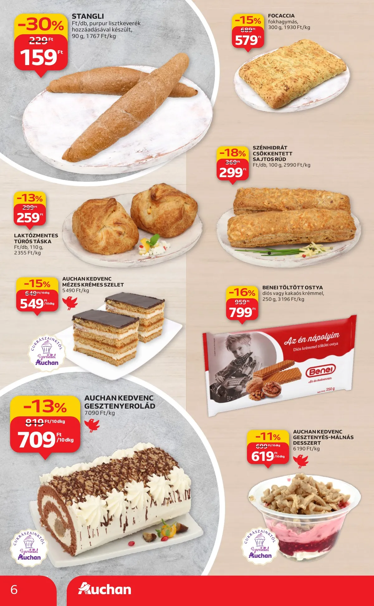 Auchan akciós újság Hipermarket 09.18–09.24 – 6. oldal