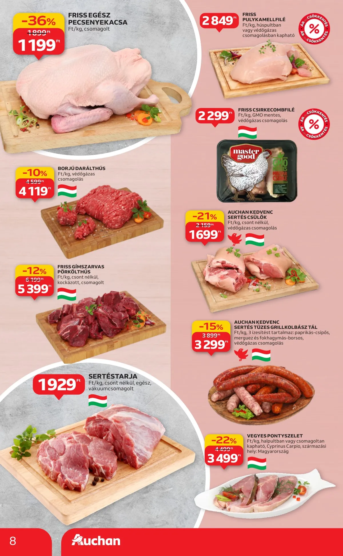Auchan akciós újság Hipermarket 09.18–09.24 – 8. oldal