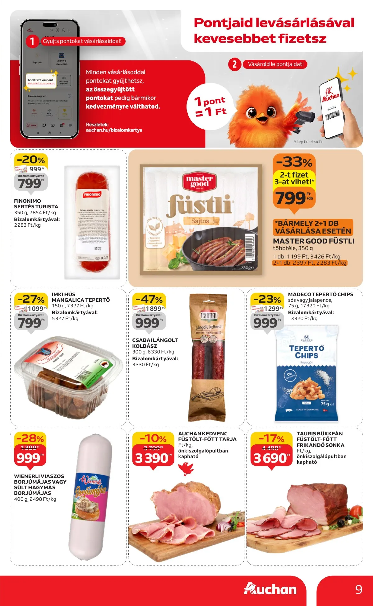 Auchan akciós újság Hipermarket 09.18–09.24 – 9. oldal