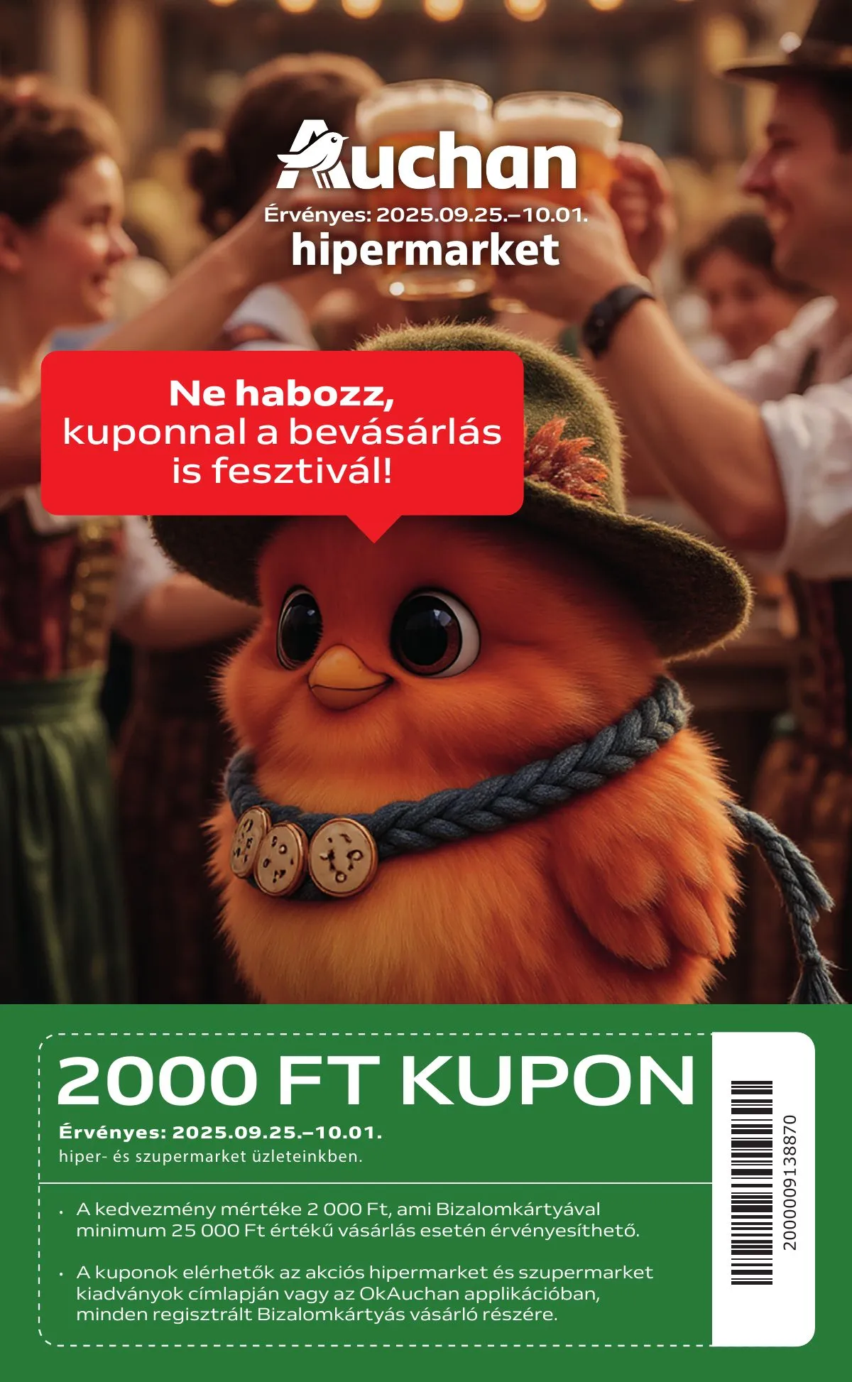 Auchan akciós újság Hipermarket 09.25–10.01