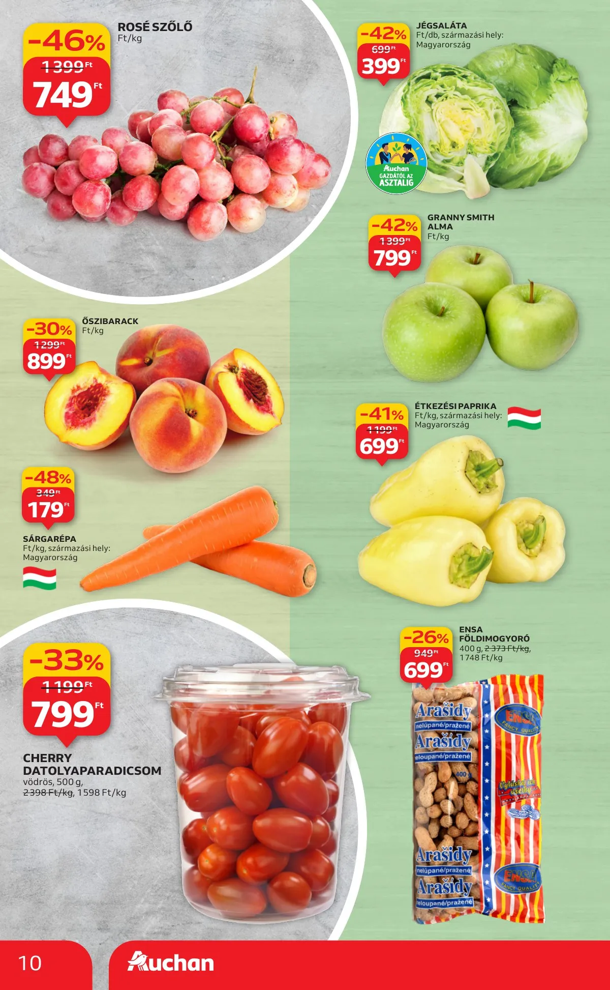 Auchan akciós újság Hipermarket 09.25–10.01 – 10. oldal