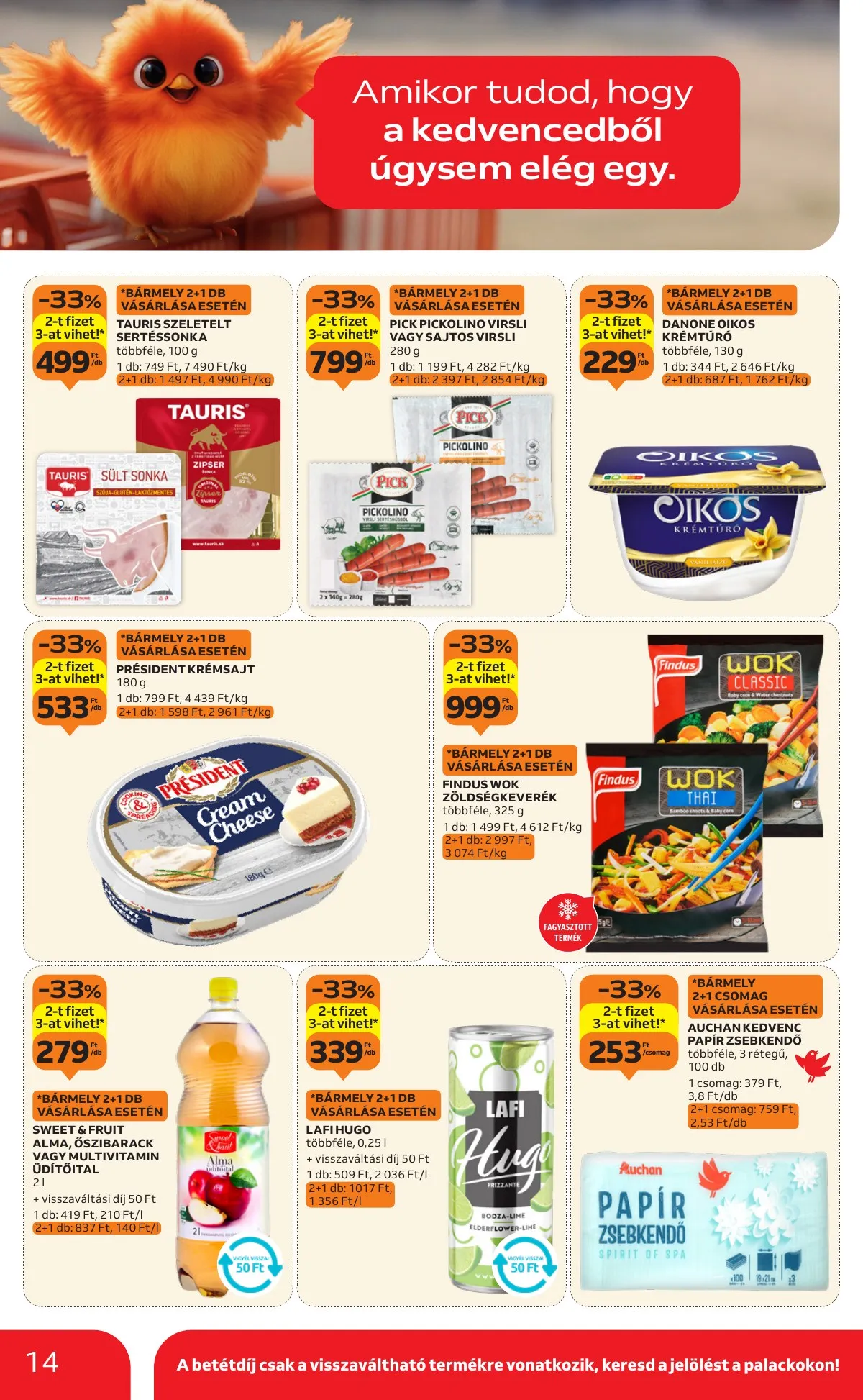 Auchan akciós újság Hipermarket 09.25–10.01 – 14. oldal