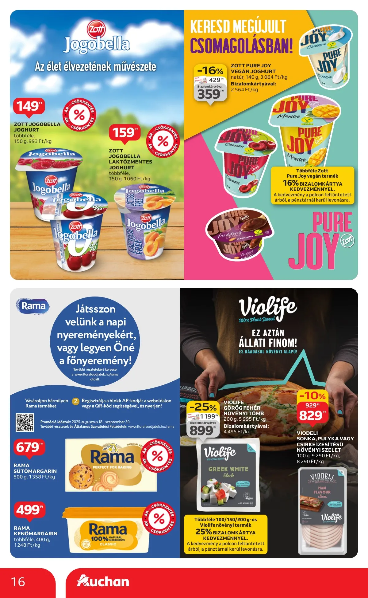 Auchan akciós újság Hipermarket 09.25–10.01 – 16. oldal