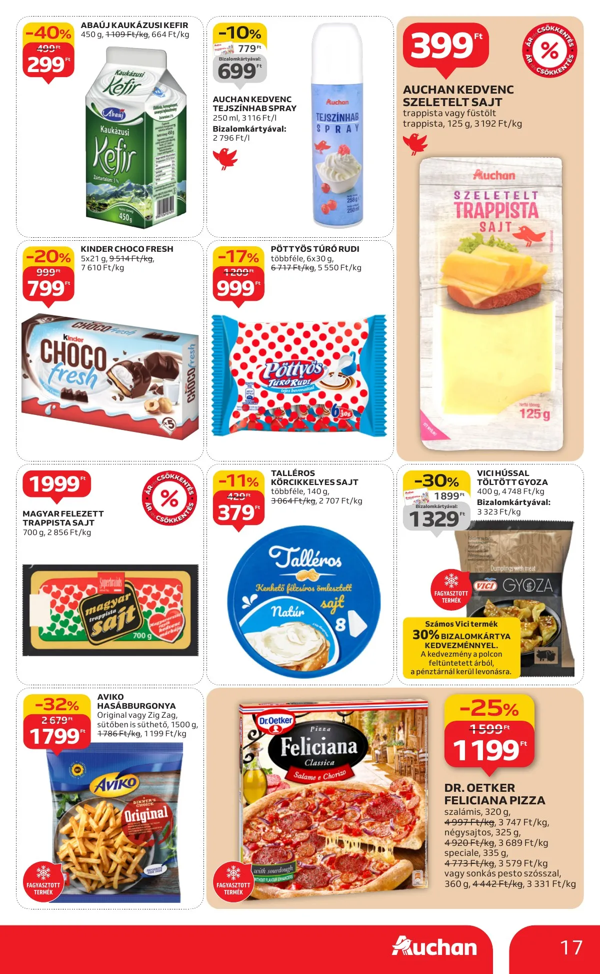Auchan akciós újság Hipermarket 09.25–10.01 – 17. oldal