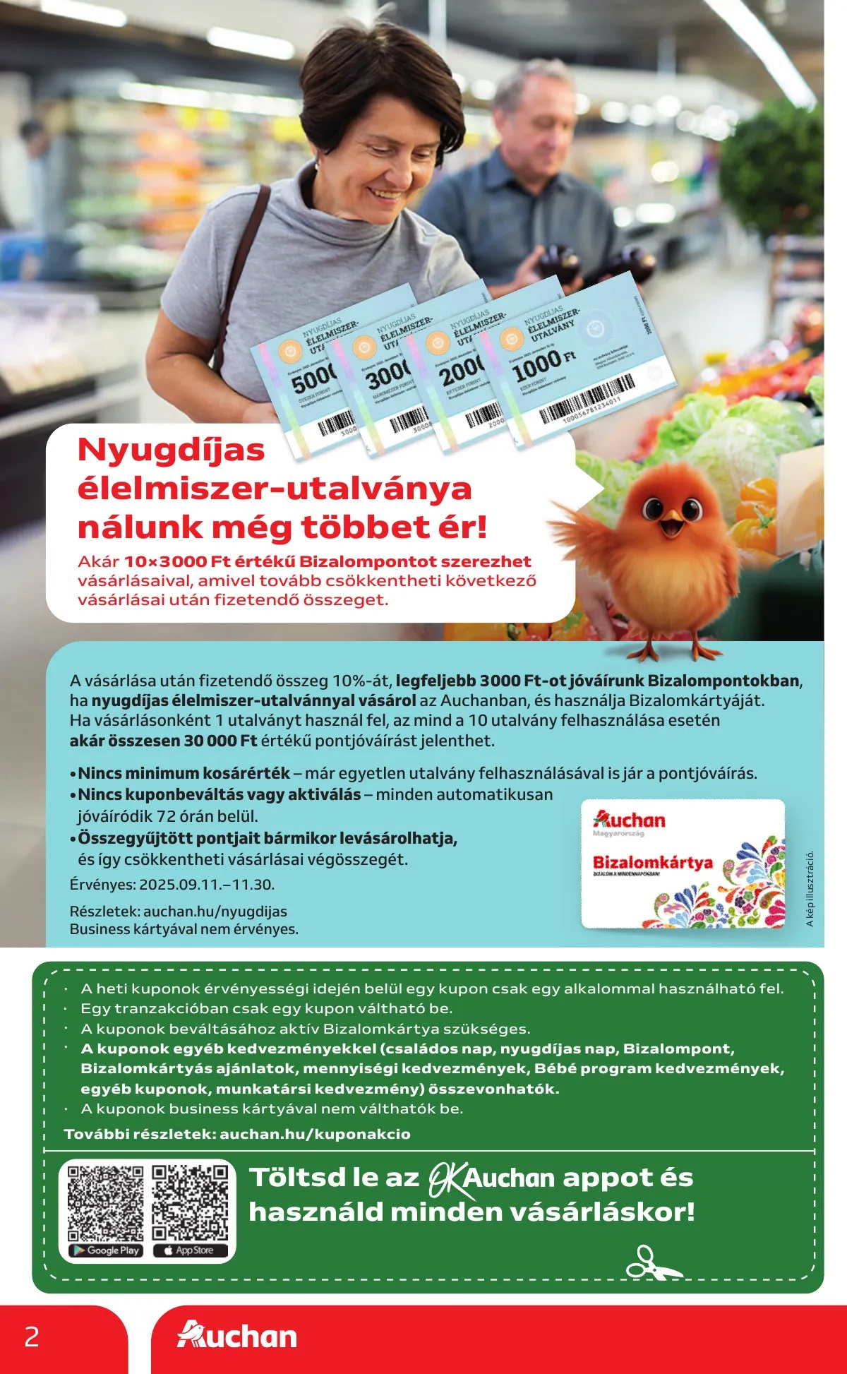 Auchan akciós újság Hipermarket 09.25–10.01 – 2. oldal