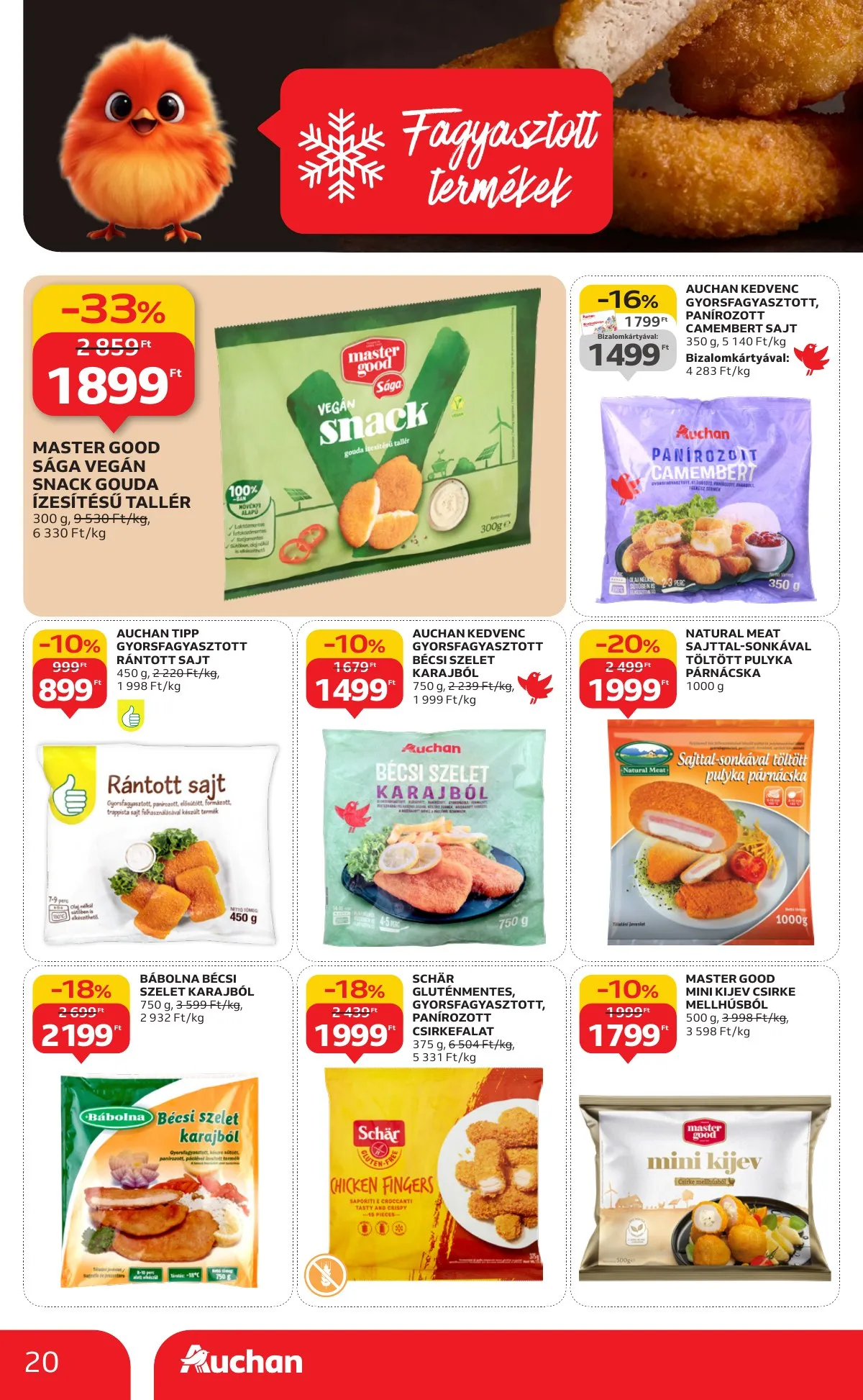 Auchan akciós újság Hipermarket 09.25–10.01 – 20. oldal