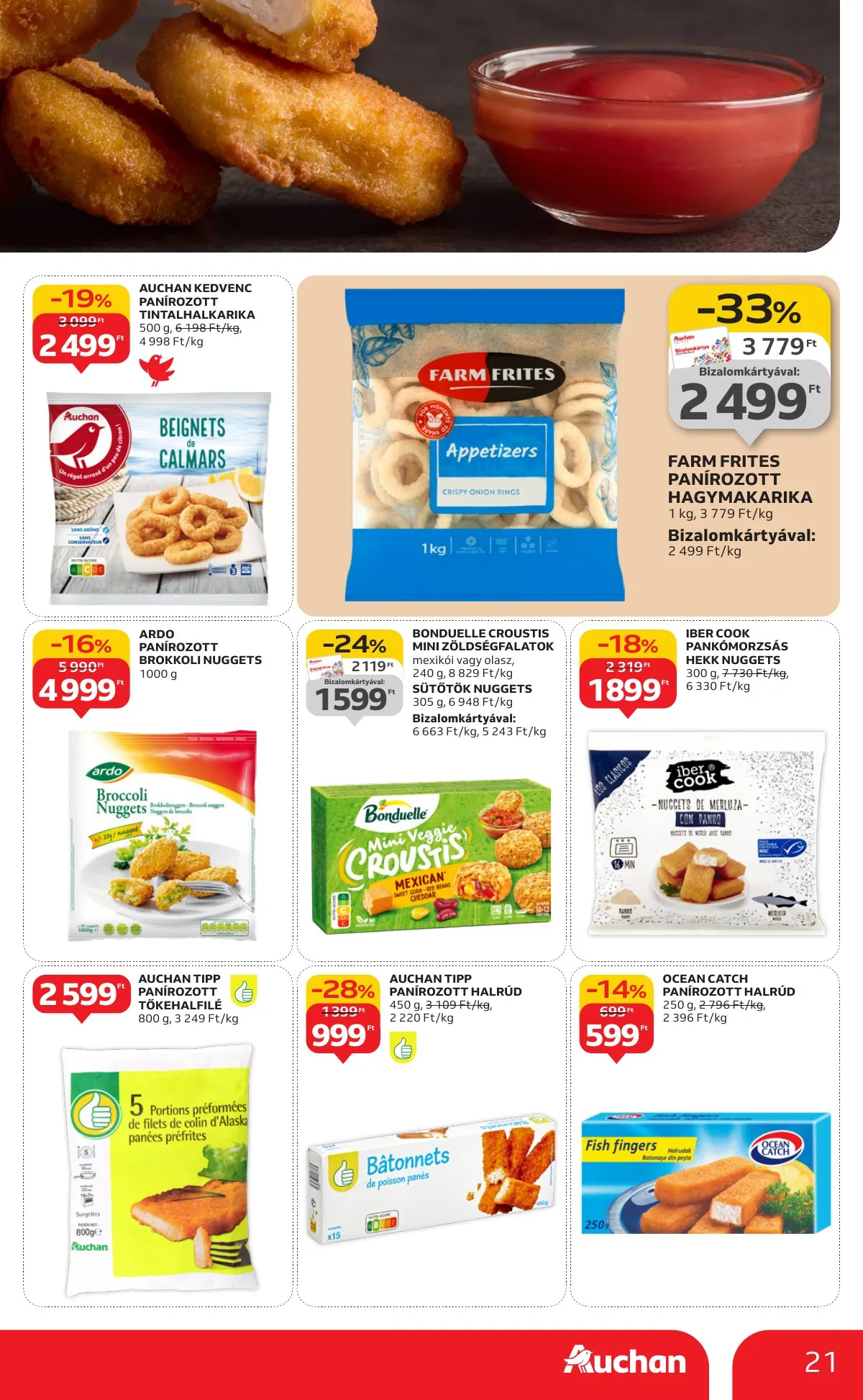 Auchan akciós újság Hipermarket 09.25–10.01 – 21. oldal