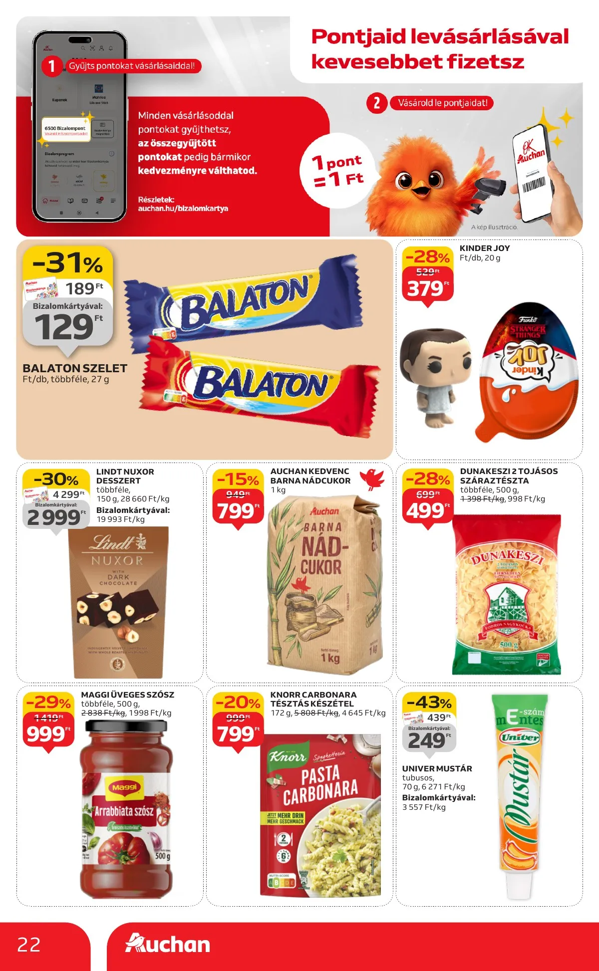 Auchan akciós újság Hipermarket 09.25–10.01 – 22. oldal