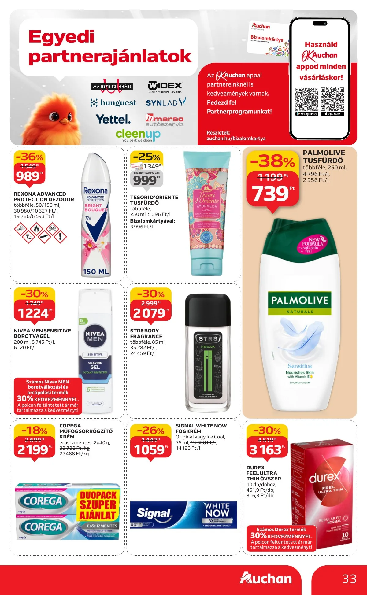 Auchan akciós újság Hipermarket 09.25–10.01 – 33. oldal