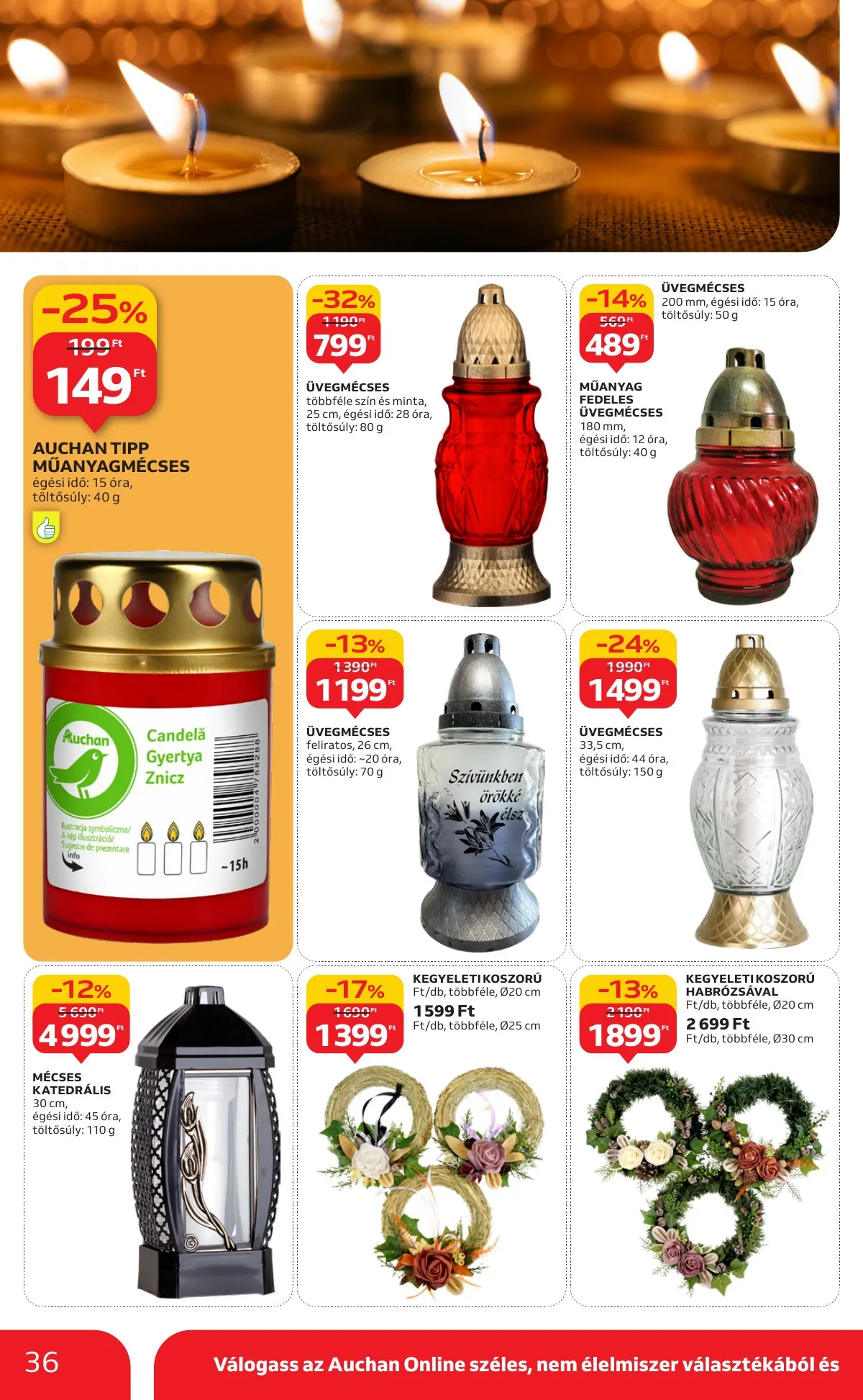 Auchan akciós újság Hipermarket 09.25–10.01 – 36. oldal