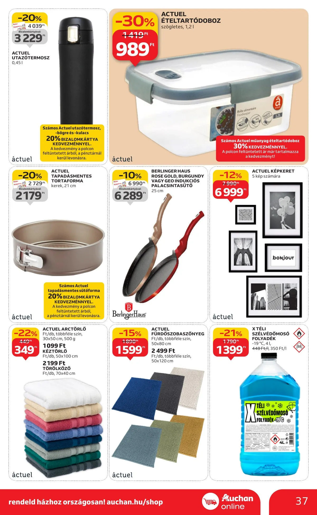 Auchan akciós újság Hipermarket 09.25–10.01 – 37. oldal