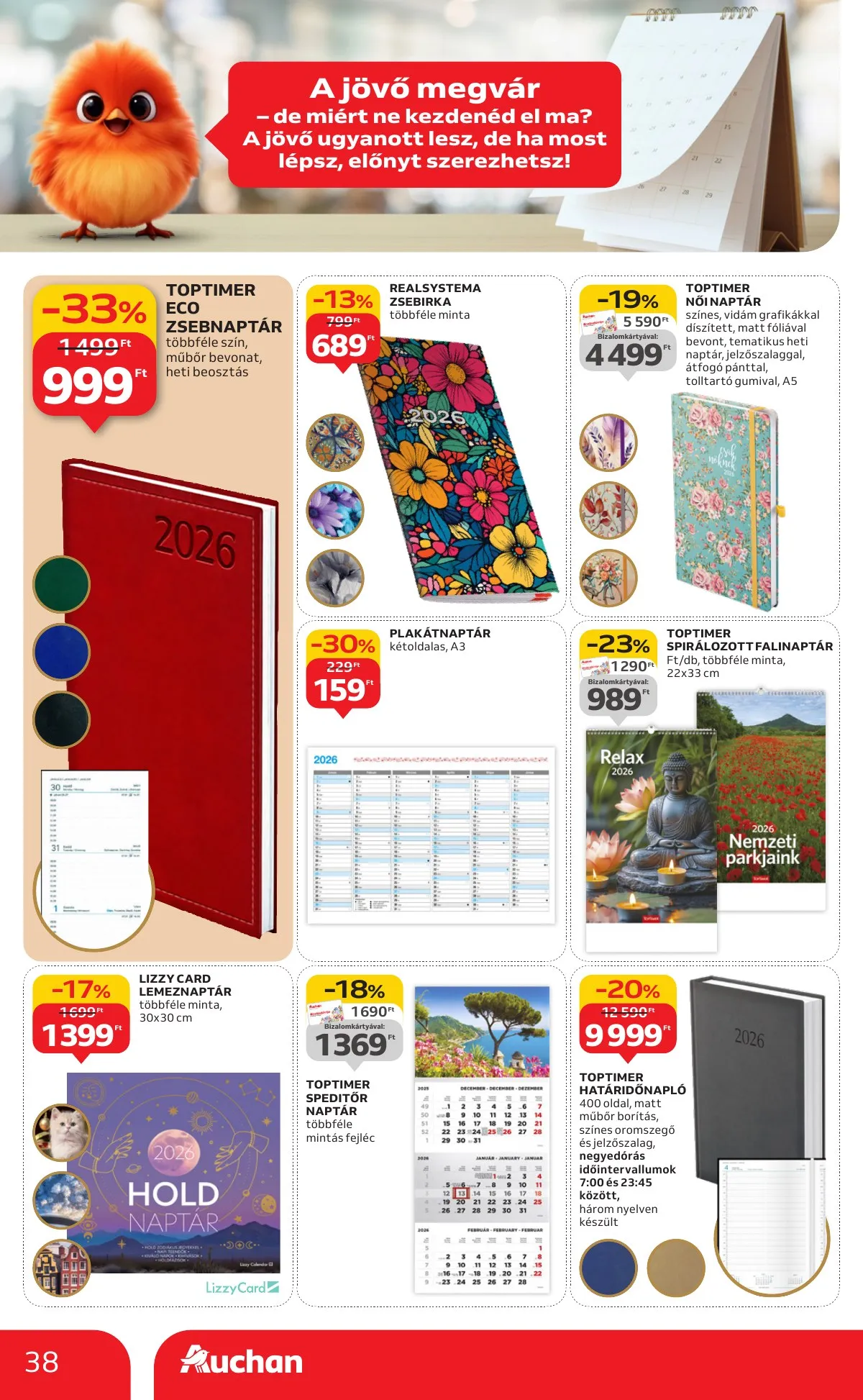 Auchan akciós újság Hipermarket 09.25–10.01 – 38. oldal