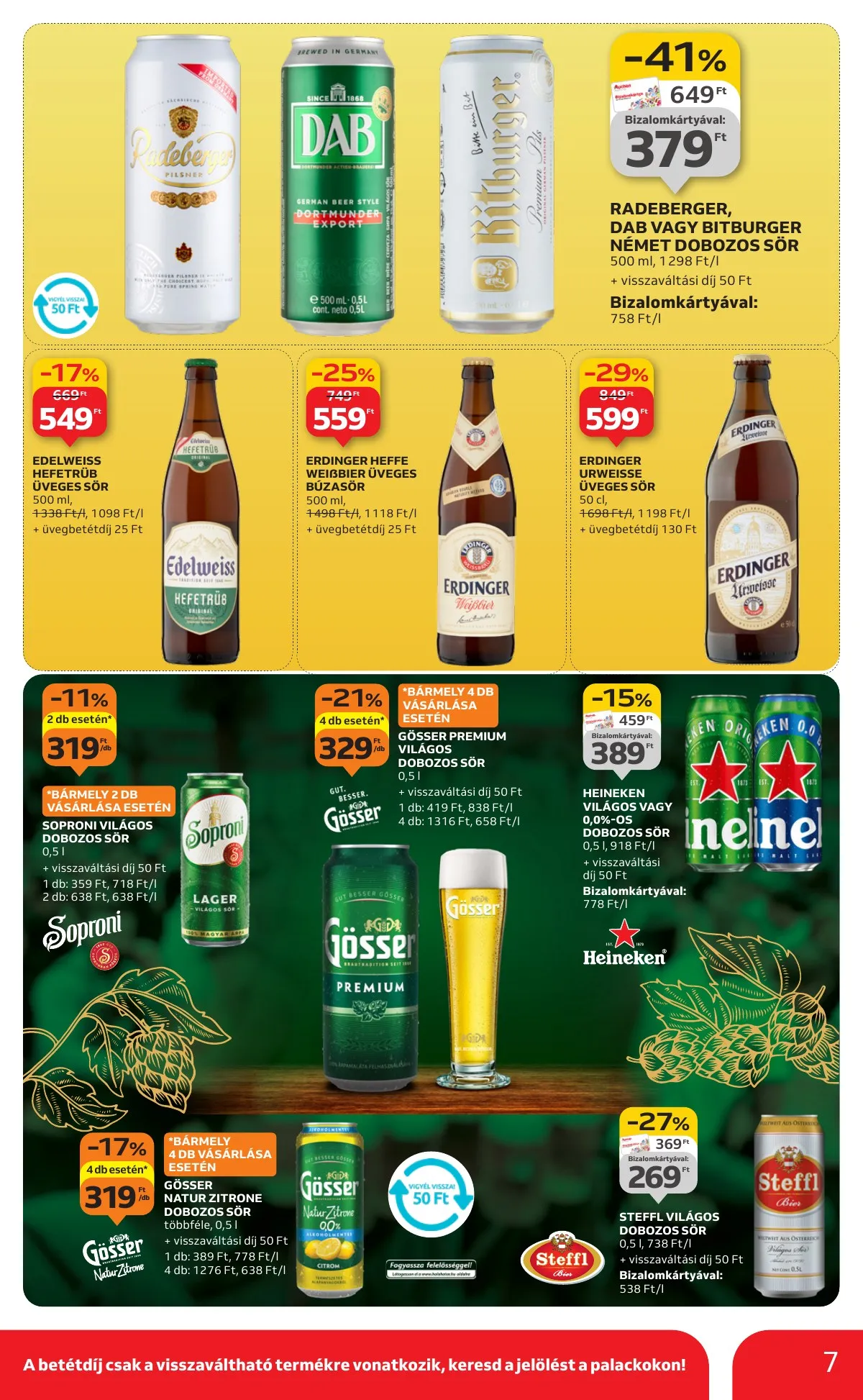 Auchan akciós újság Hipermarket 09.25–10.01 – 7. oldal